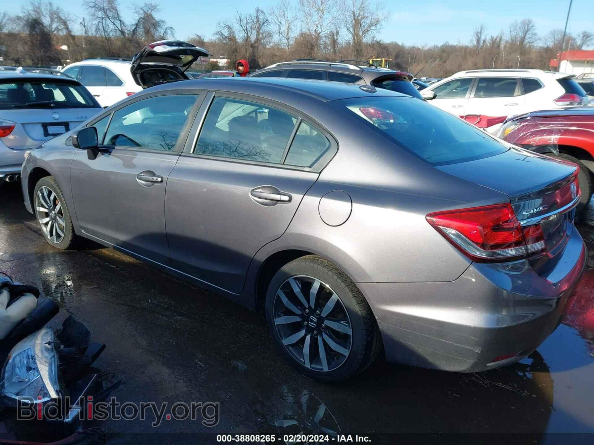 2015 HONDA CIVIC - VIN: 19XFB2F96FE260991 - Фото 3