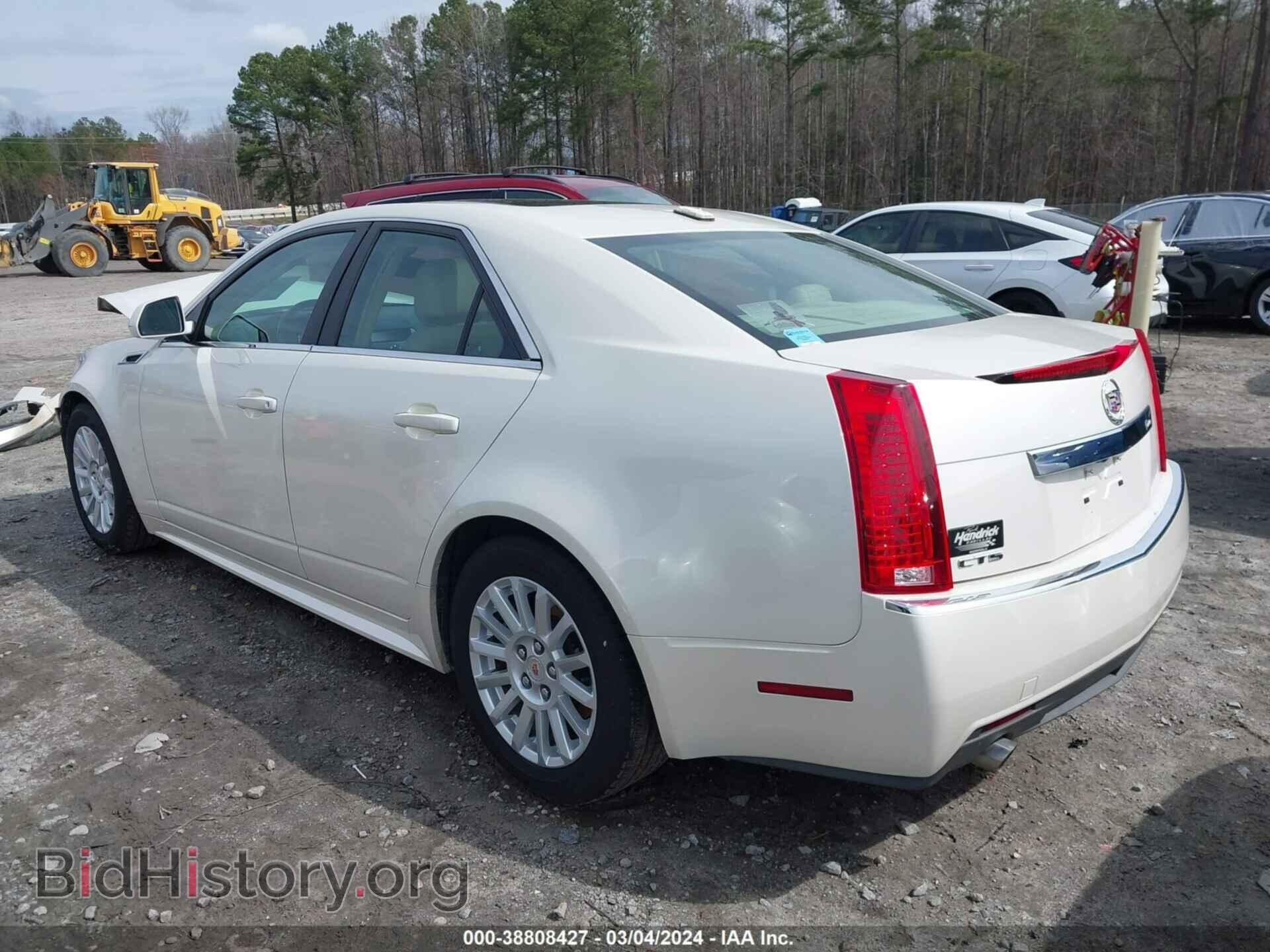 2012 CADILLAC CTS - VIN: 1G6DE5E52C0148775 - Фото 3
