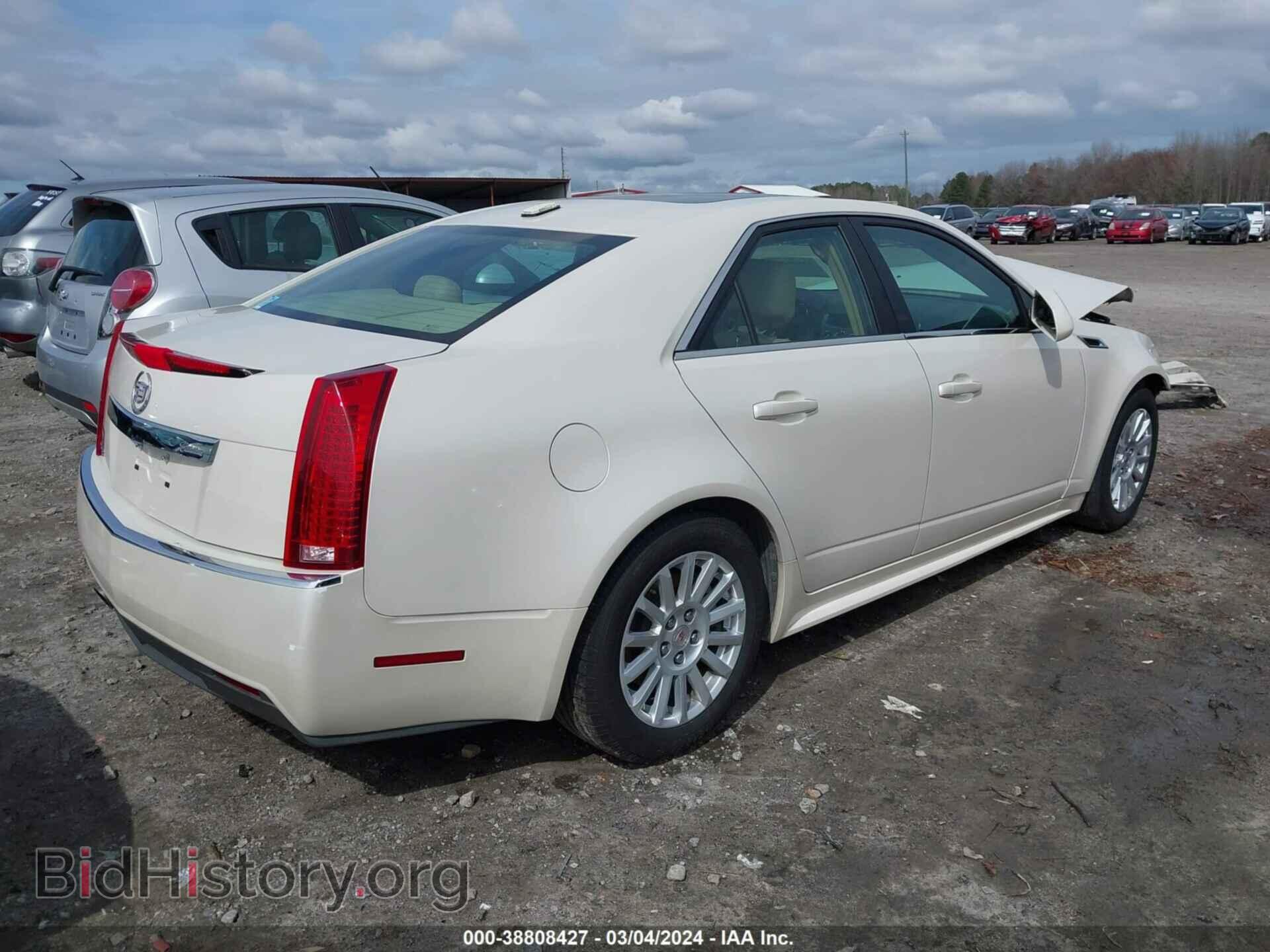 2012 CADILLAC CTS - VIN: 1G6DE5E52C0148775 - Фото 4