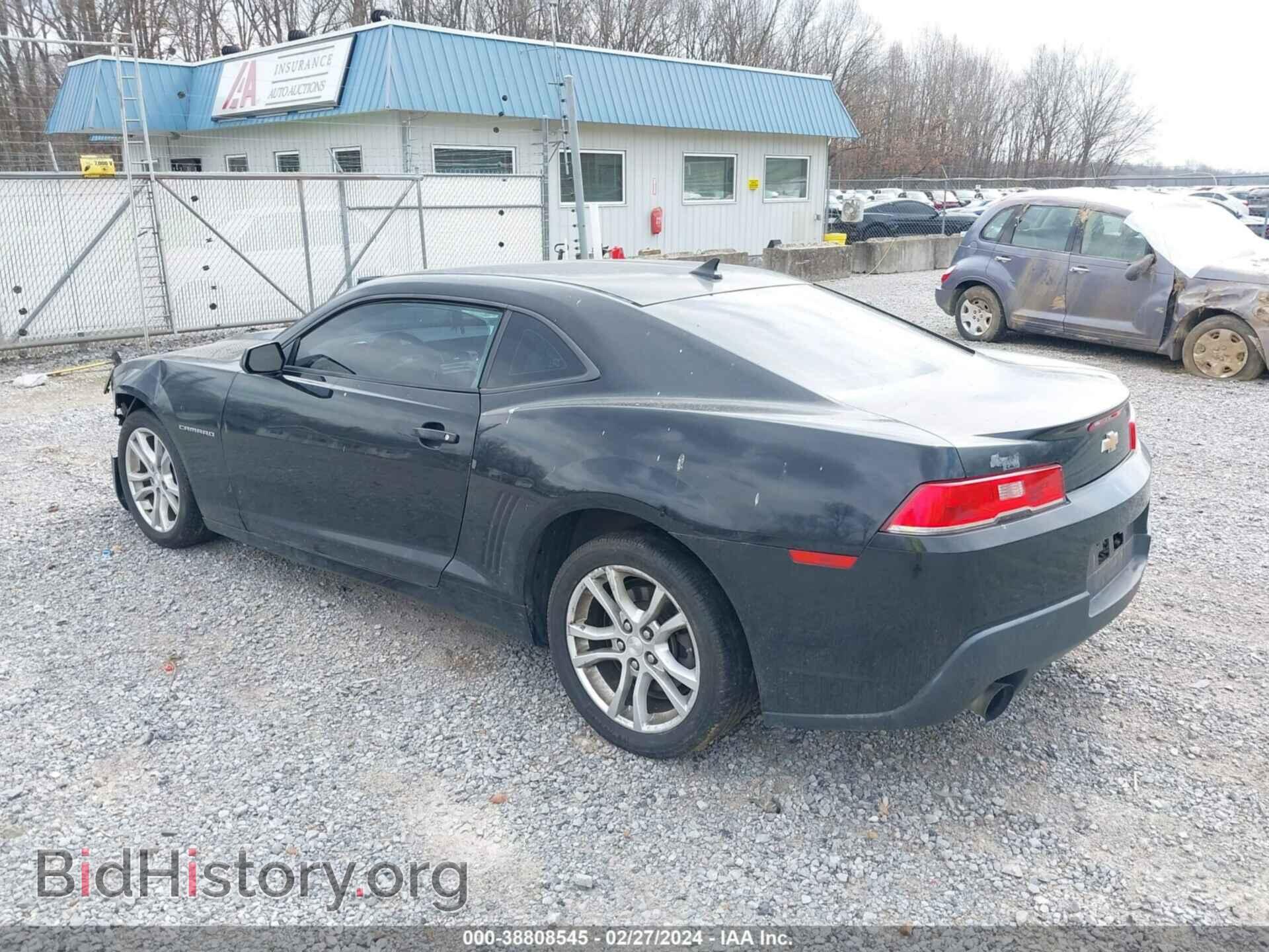 2014 CHEVROLET CAMARO - VIN: 2G1FB1E3XE9129527 - Фото 3