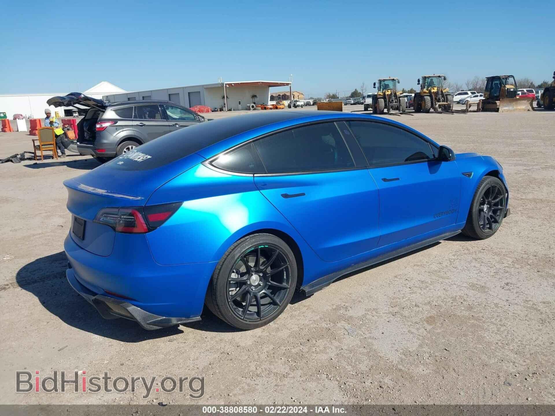 2022 TESLA MODEL 3 - VIN: 5YJ3E1EA3NF318533 - Фото 4