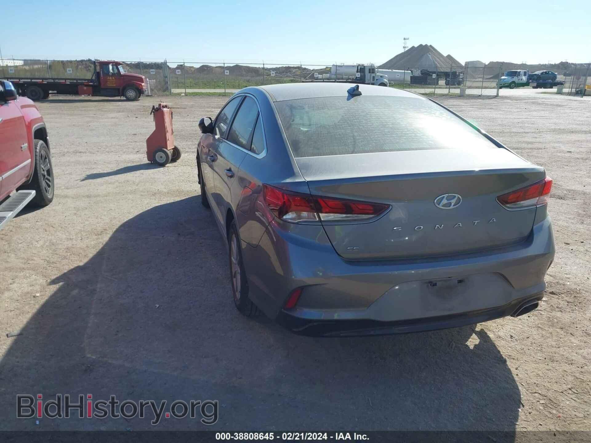 2019 HYUNDAI SONATA - VIN: 5NPE24AF1KH734498 - Фото 3