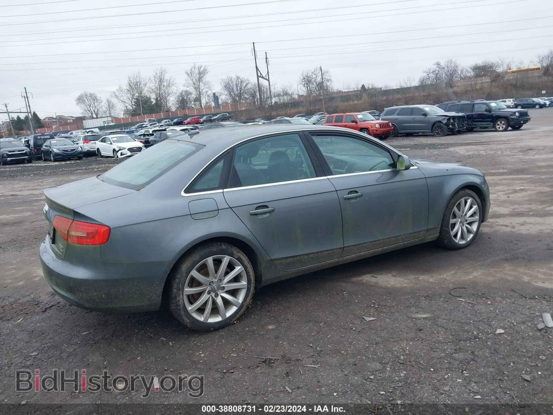 2013 AUDI A4 - VIN: WAUFFAFL4DA167040 - Фото 4