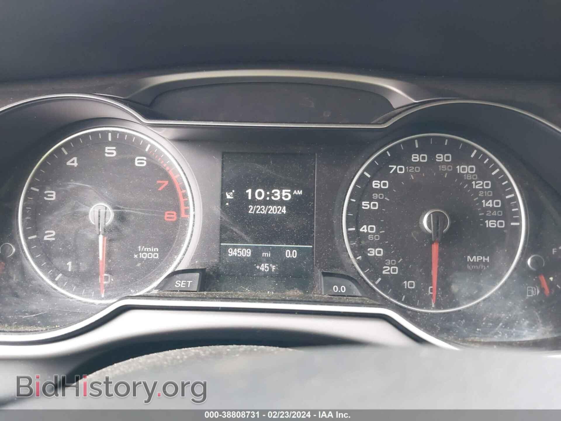 2013 AUDI A4 - VIN: WAUFFAFL4DA167040 - Фото 7