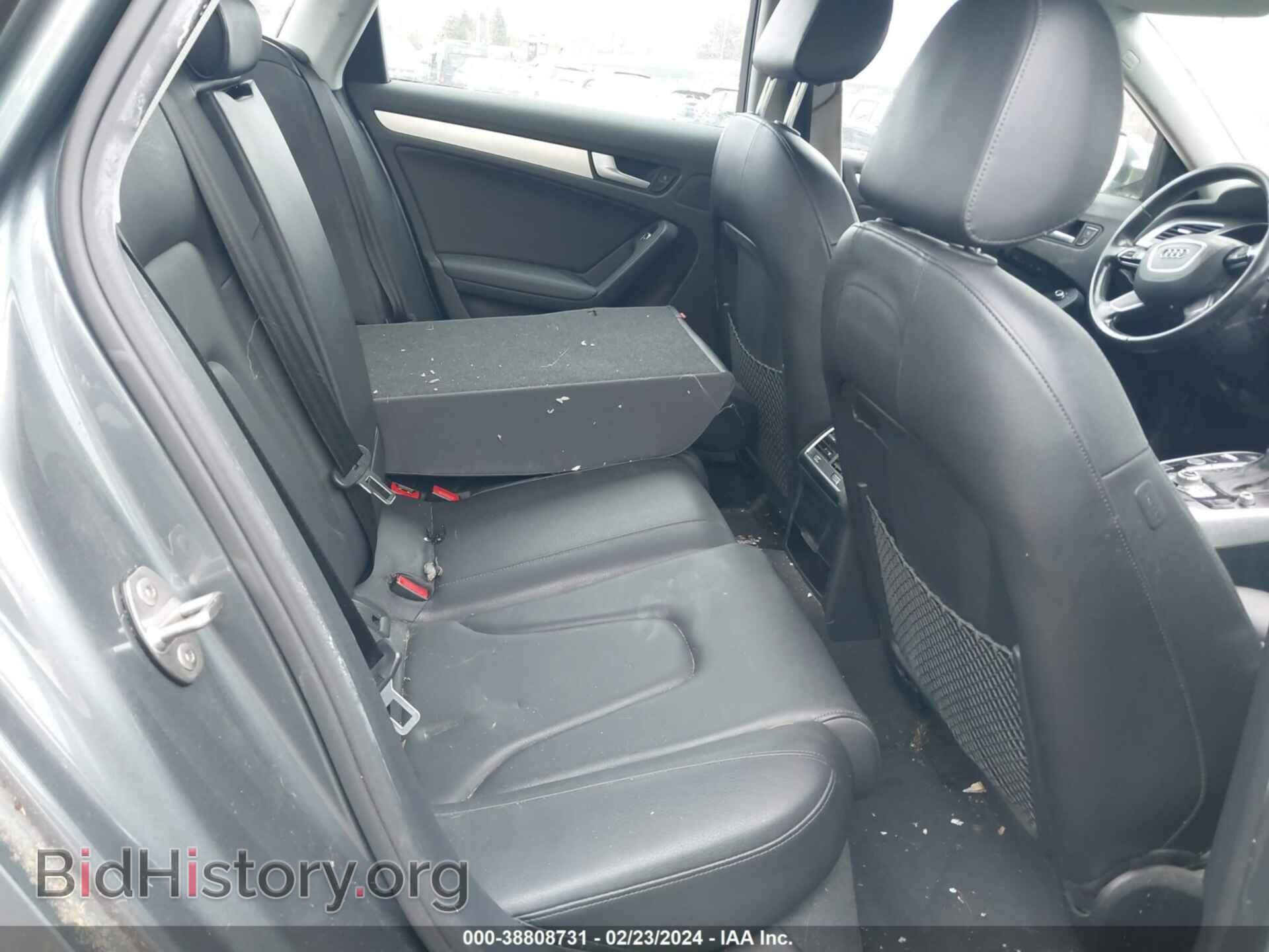 2013 AUDI A4 - VIN: WAUFFAFL4DA167040 - Фото 8