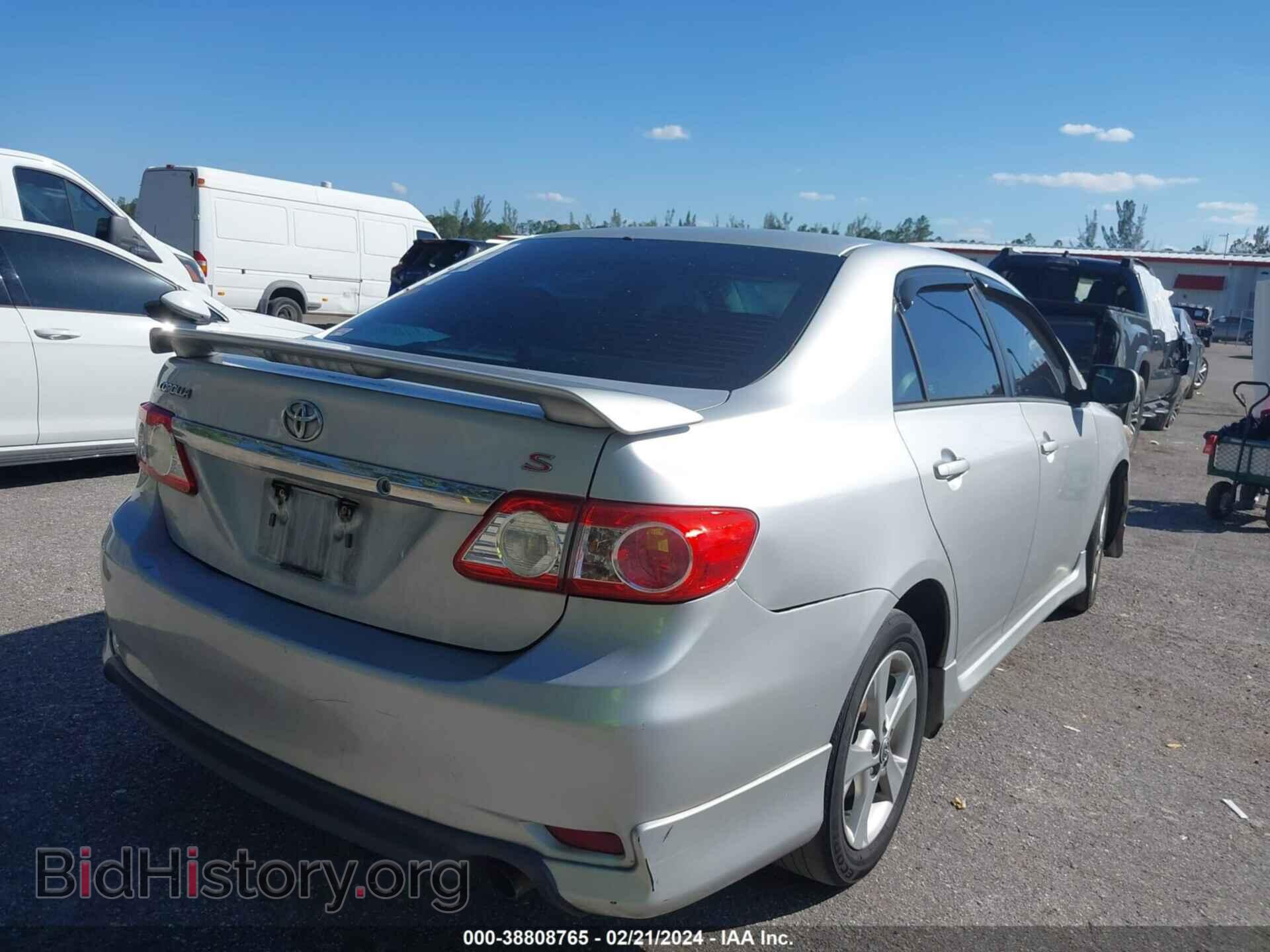 2013 TOYOTA COROLLA - VIN: 5YFBU4EE3DP214663 - Фото 4
