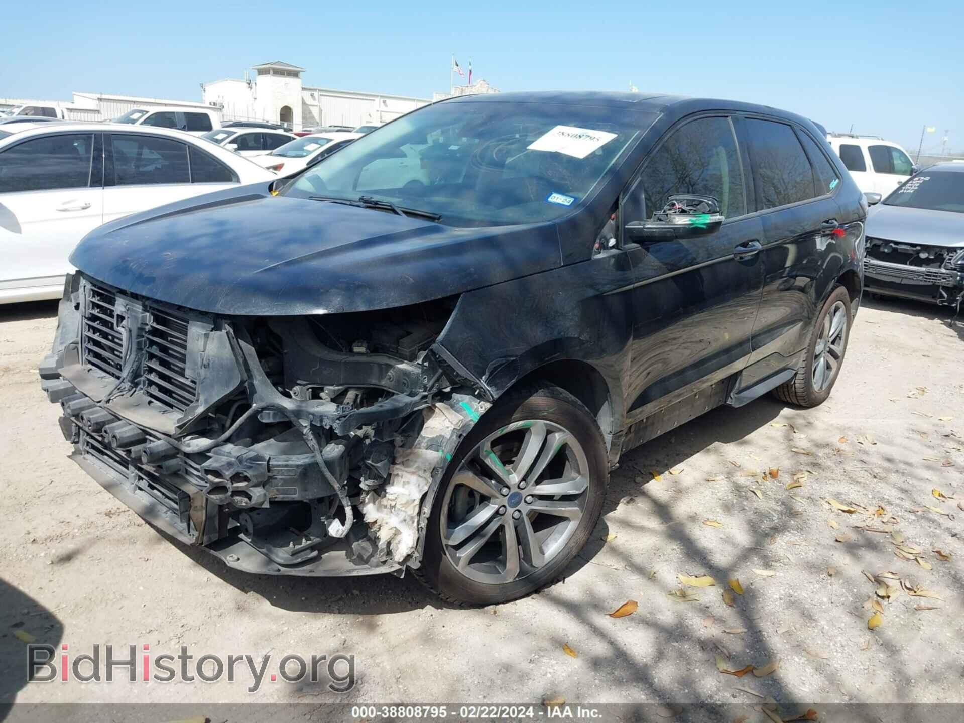 2015 FORD EDGE - VIN: 2FMTK4AP0FBC11454 - Фото 2