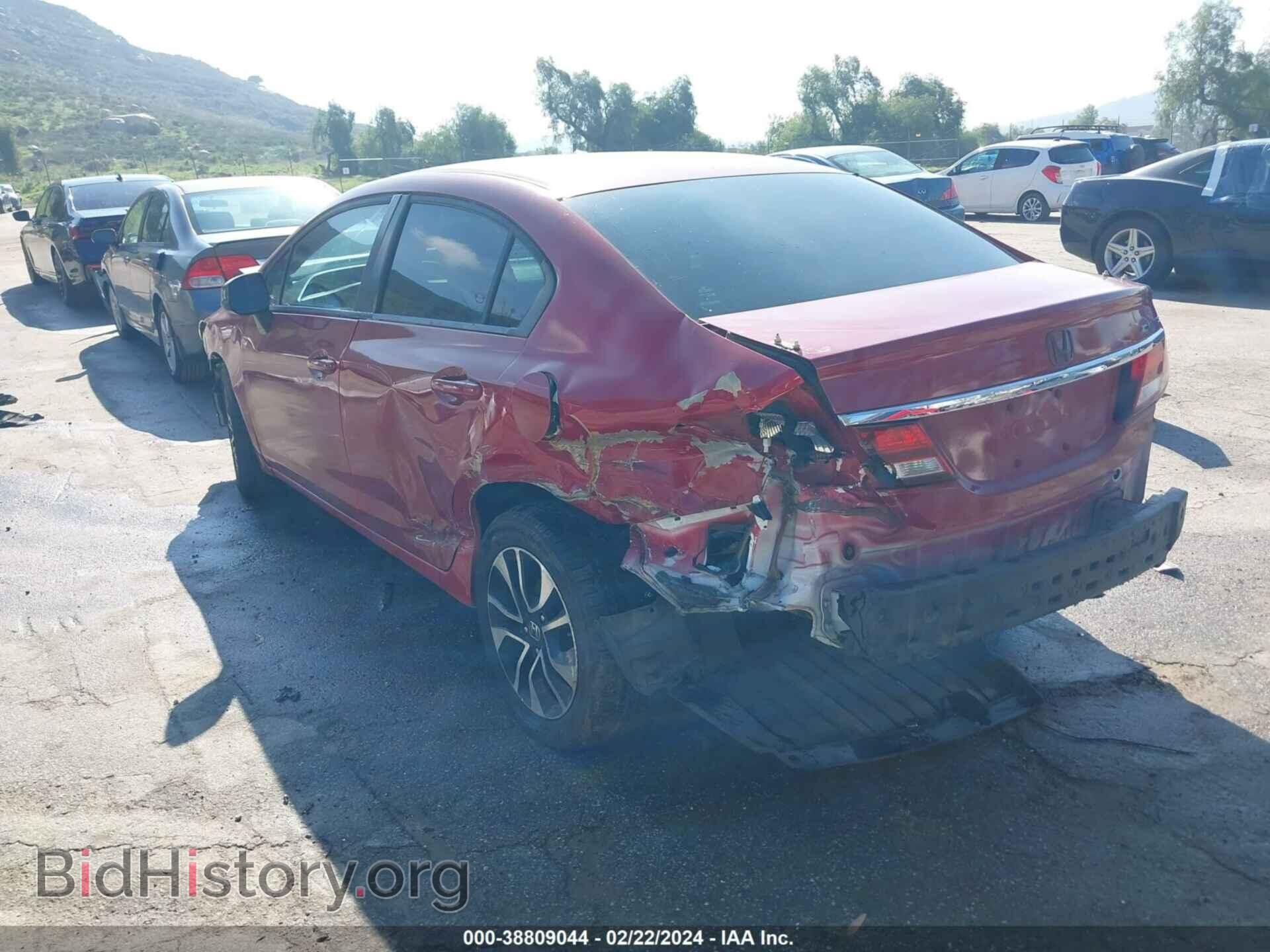 2013 HONDA CIVIC - VIN: 19XFB2F86DE238817 - Фото 3