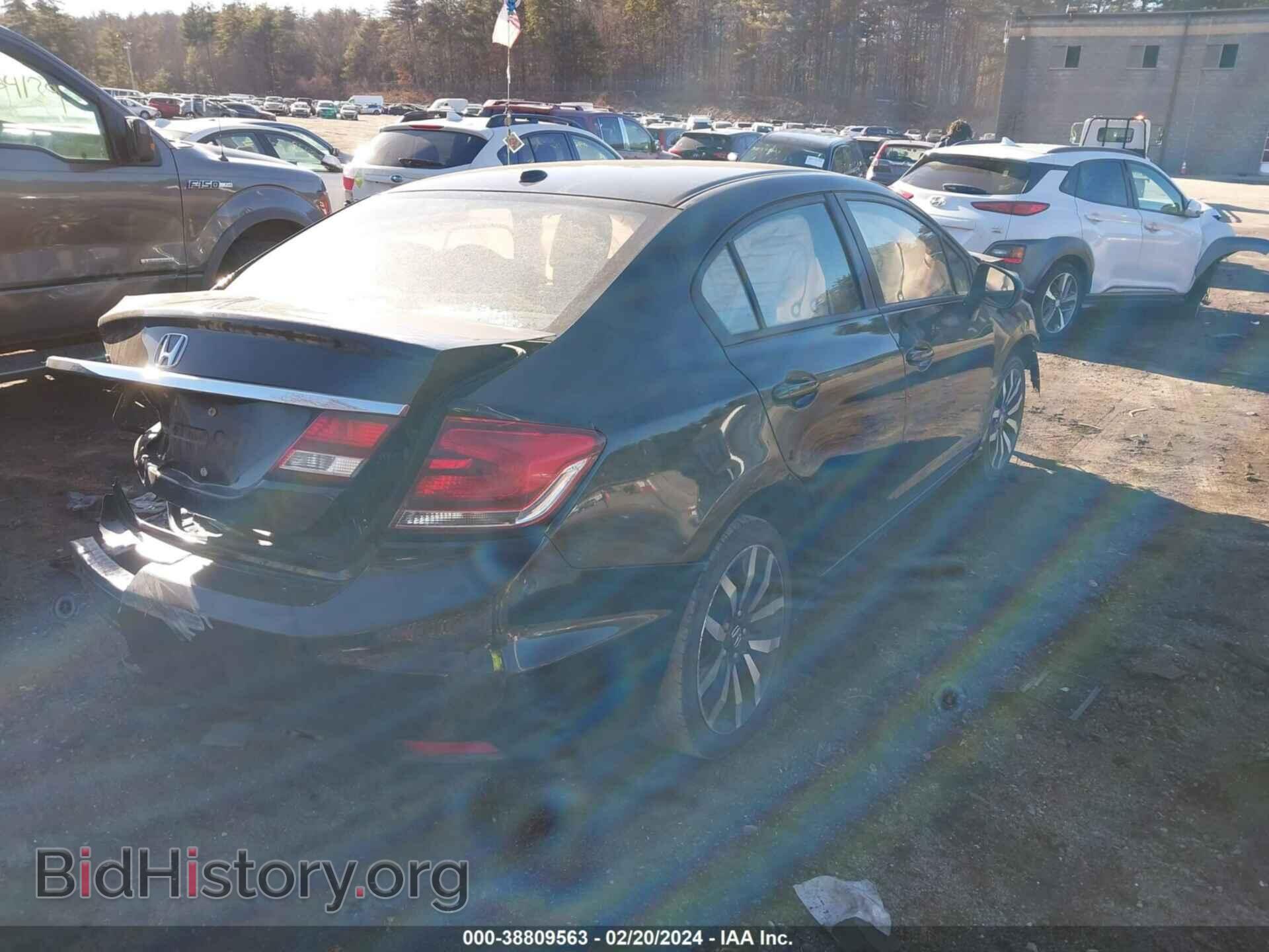 2014 HONDA CIVIC - VIN: 2HGFB2F90EH529149 - Фото 4