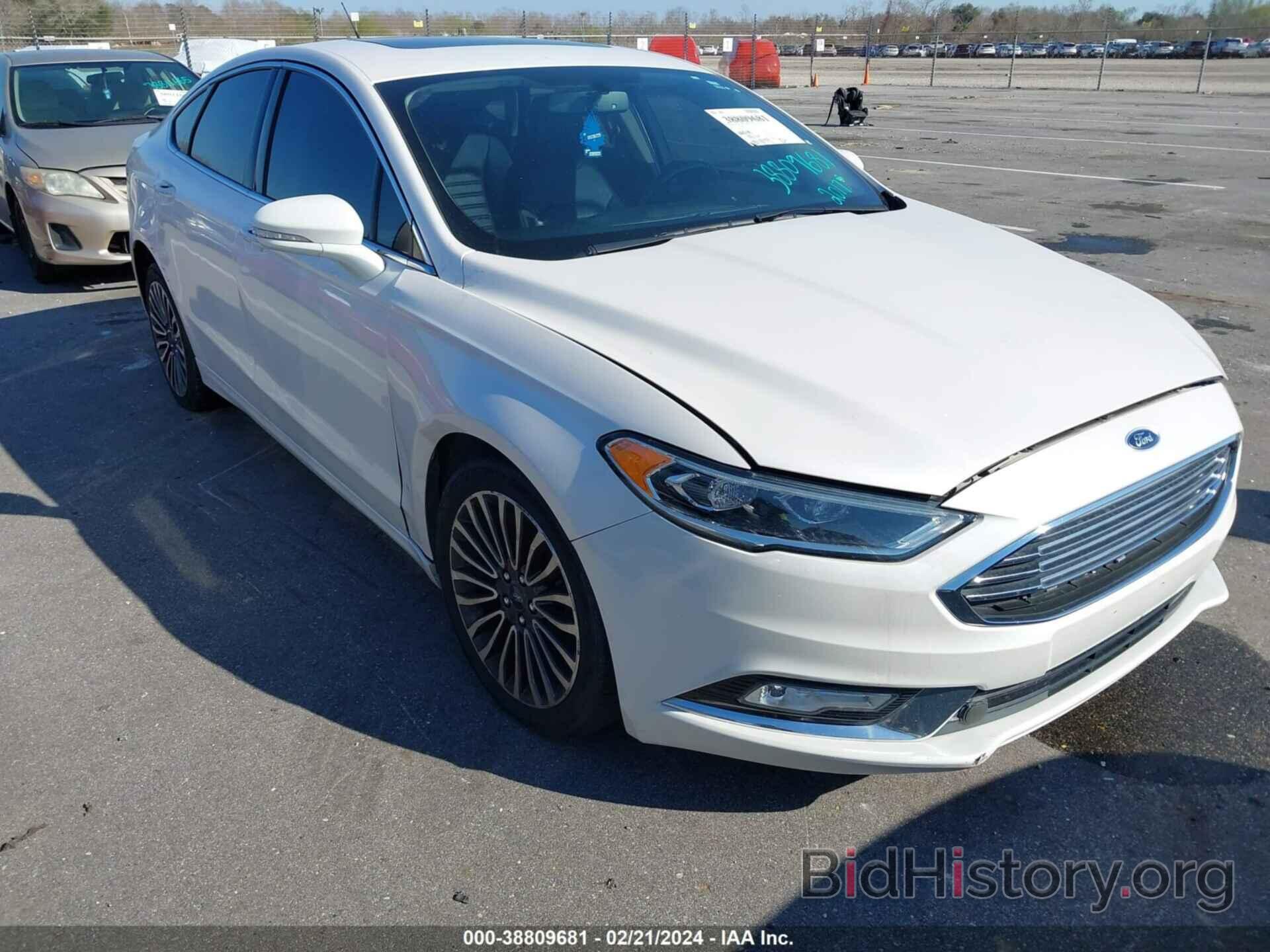 Photo 3FA6P0T99HR376150 - FORD FUSION 2017