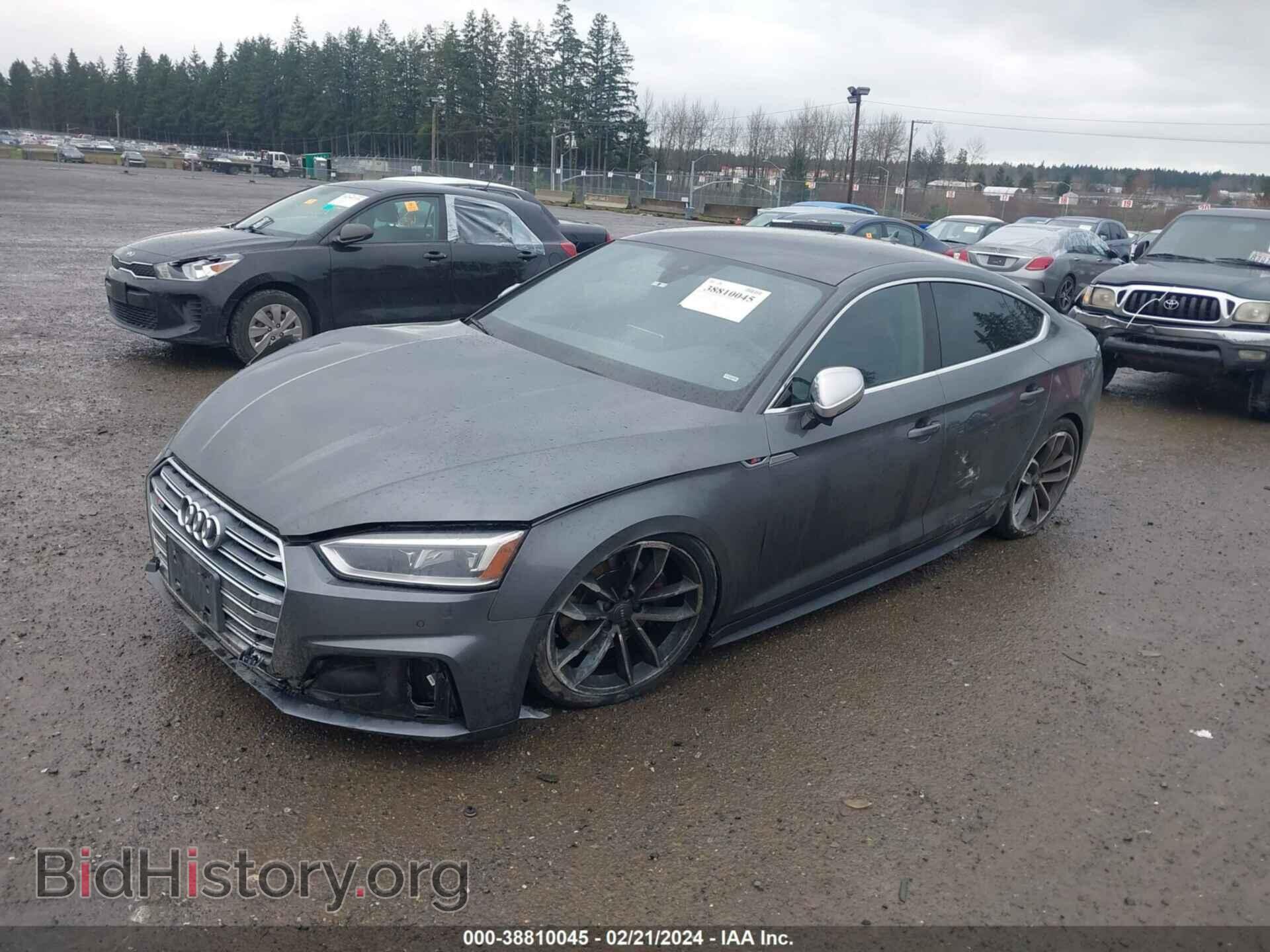 2018 AUDI S5 - VIN: WAUB4CF58JA046301 - Фото 2