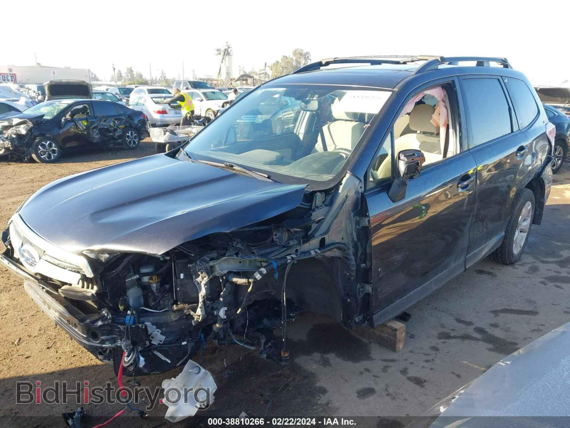 2016 SUBARU FORESTER - VIN: JF2SJADC8GH473738 - Фото 2