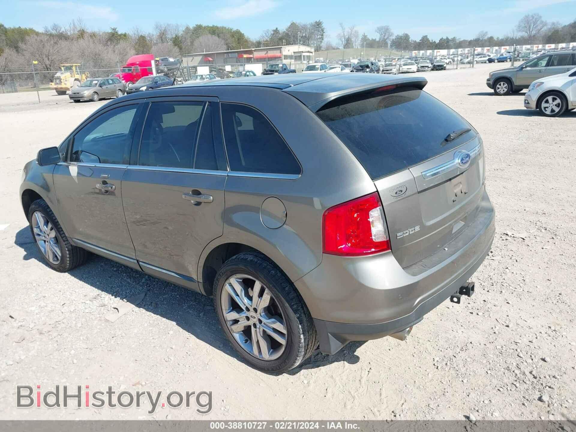 2013 FORD EDGE - VIN: 2FMDK3KC7DBE30502 - Фото 3