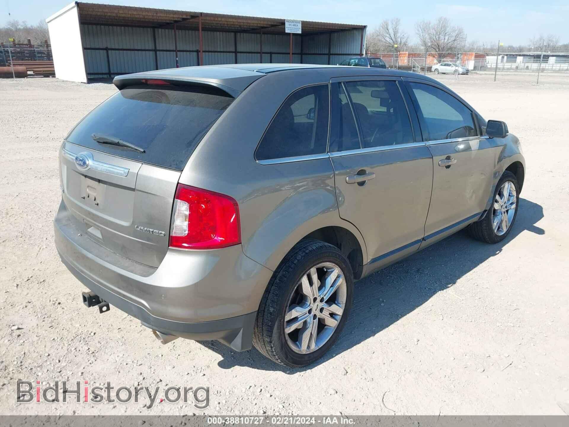 2013 FORD EDGE - VIN: 2FMDK3KC7DBE30502 - Фото 4