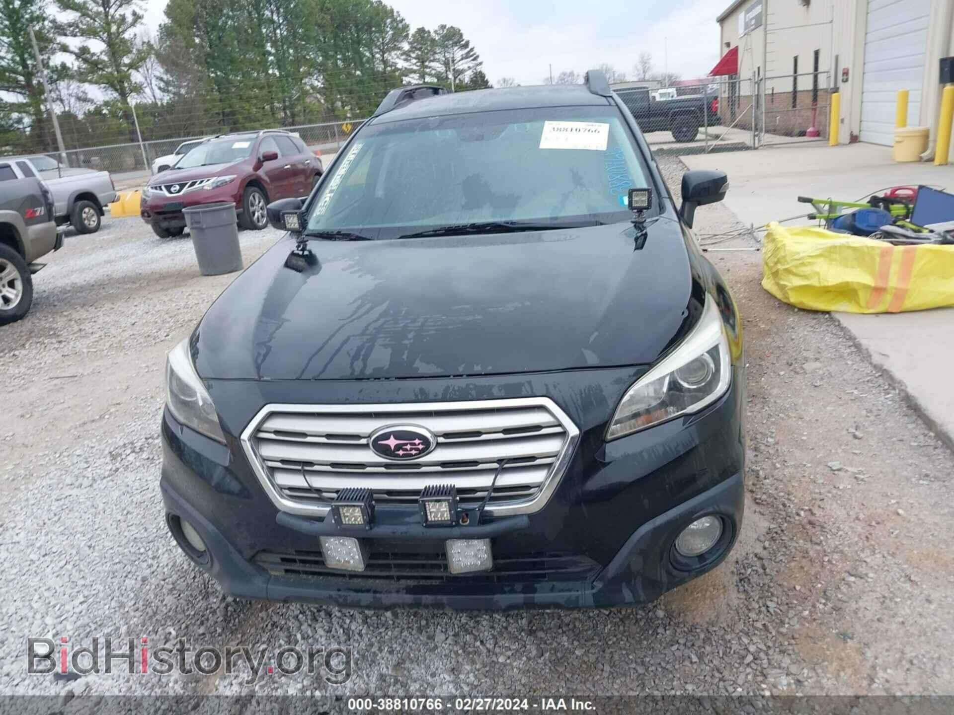 2016 SUBARU OUTBACK - VIN: 4S4BSAFC2G3322363 - Фото 6