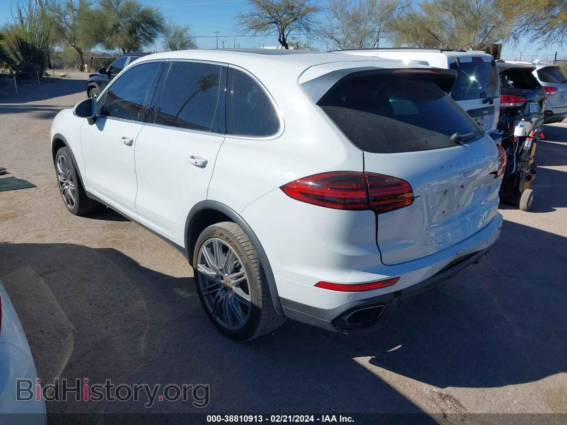 2016 PORSCHE CAYENNE - VIN: WP1AA2A2XGLA04254 - Фото 3