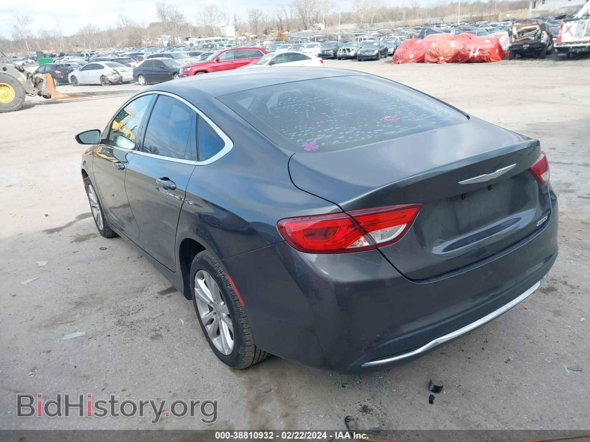 2015 CHRYSLER 200 - VIN: 1C3CCCAB2FN651734 - Фото 3