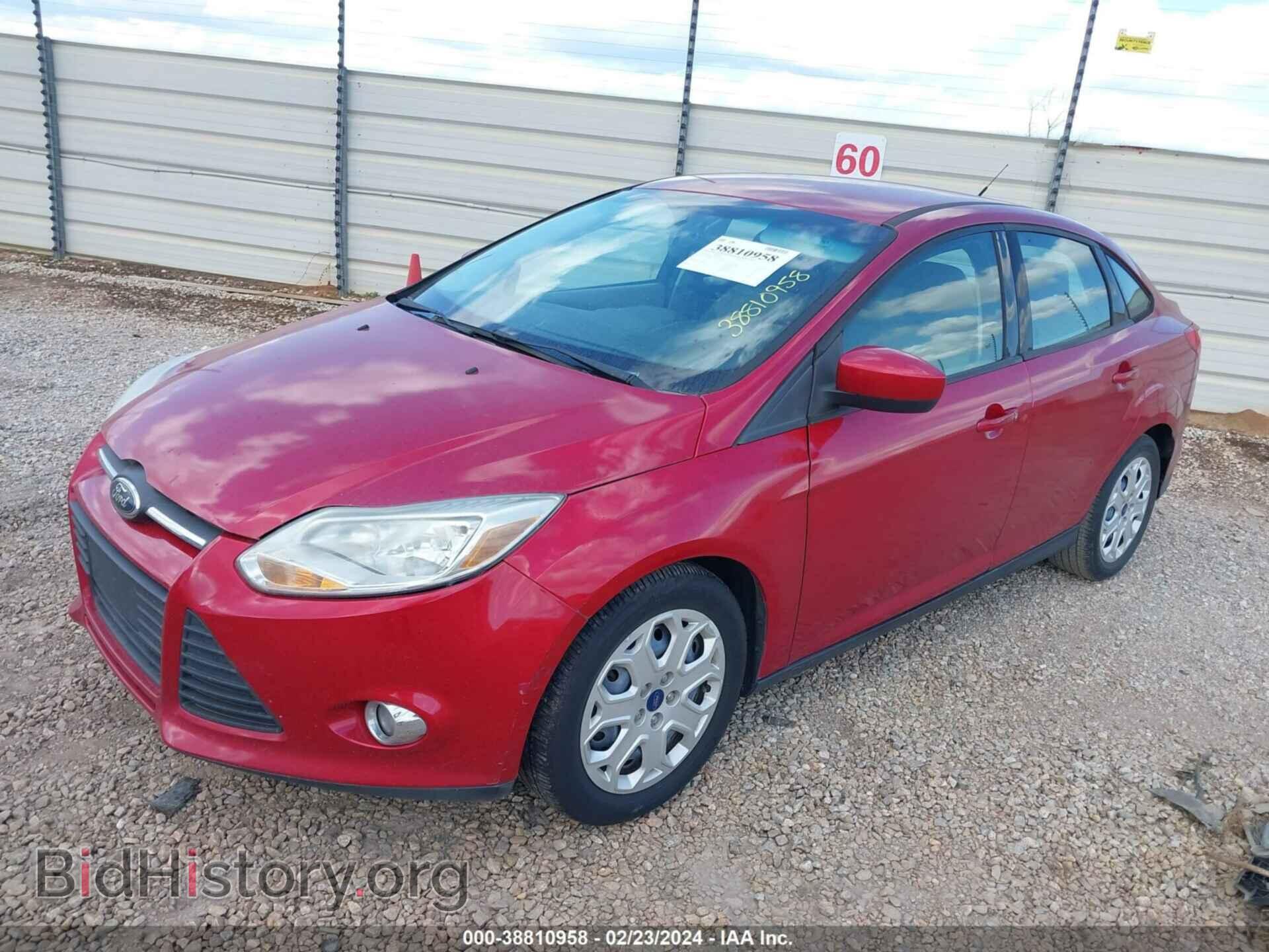 2012 FORD FOCUS - VIN: 1FAHP3F2XCL426554 - Фото 2