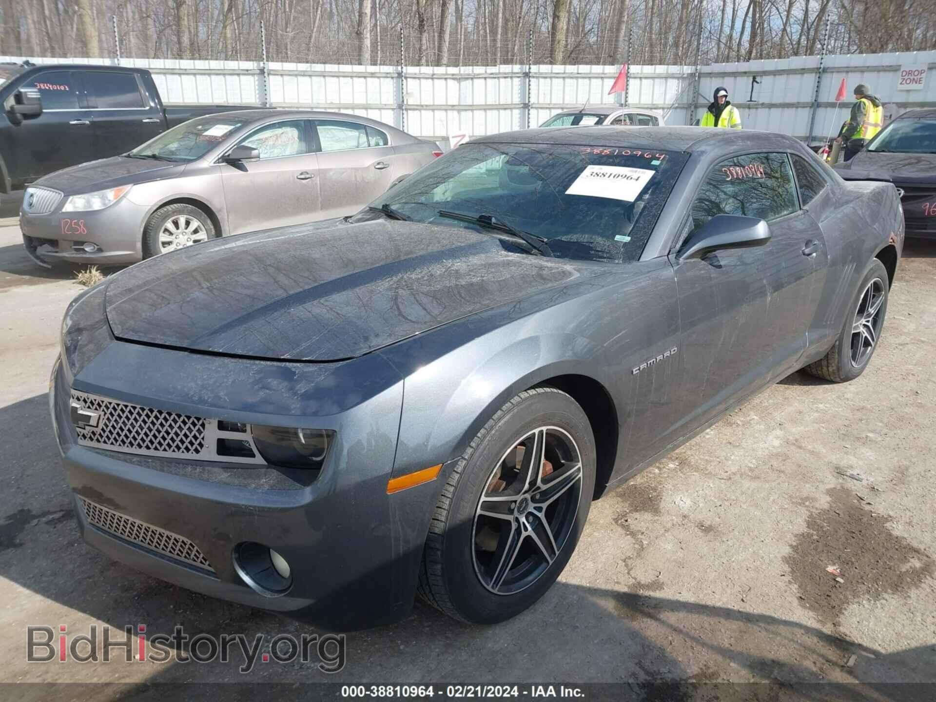 2011 CHEVROLET CAMARO - VIN: 2G1FB1ED9B9105465 - Фото 2