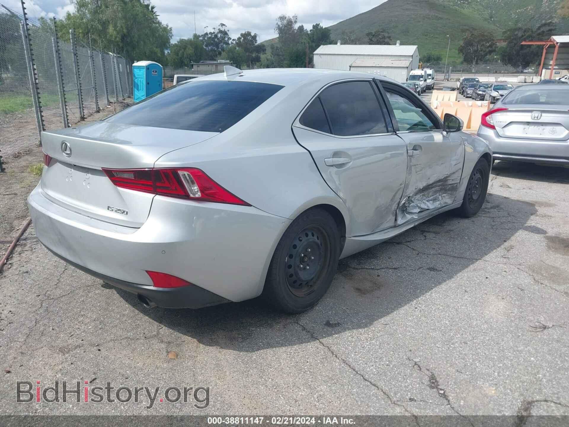 2014 LEXUS IS 250 - VIN: JTHBF1D25E5018382 - Фото 4