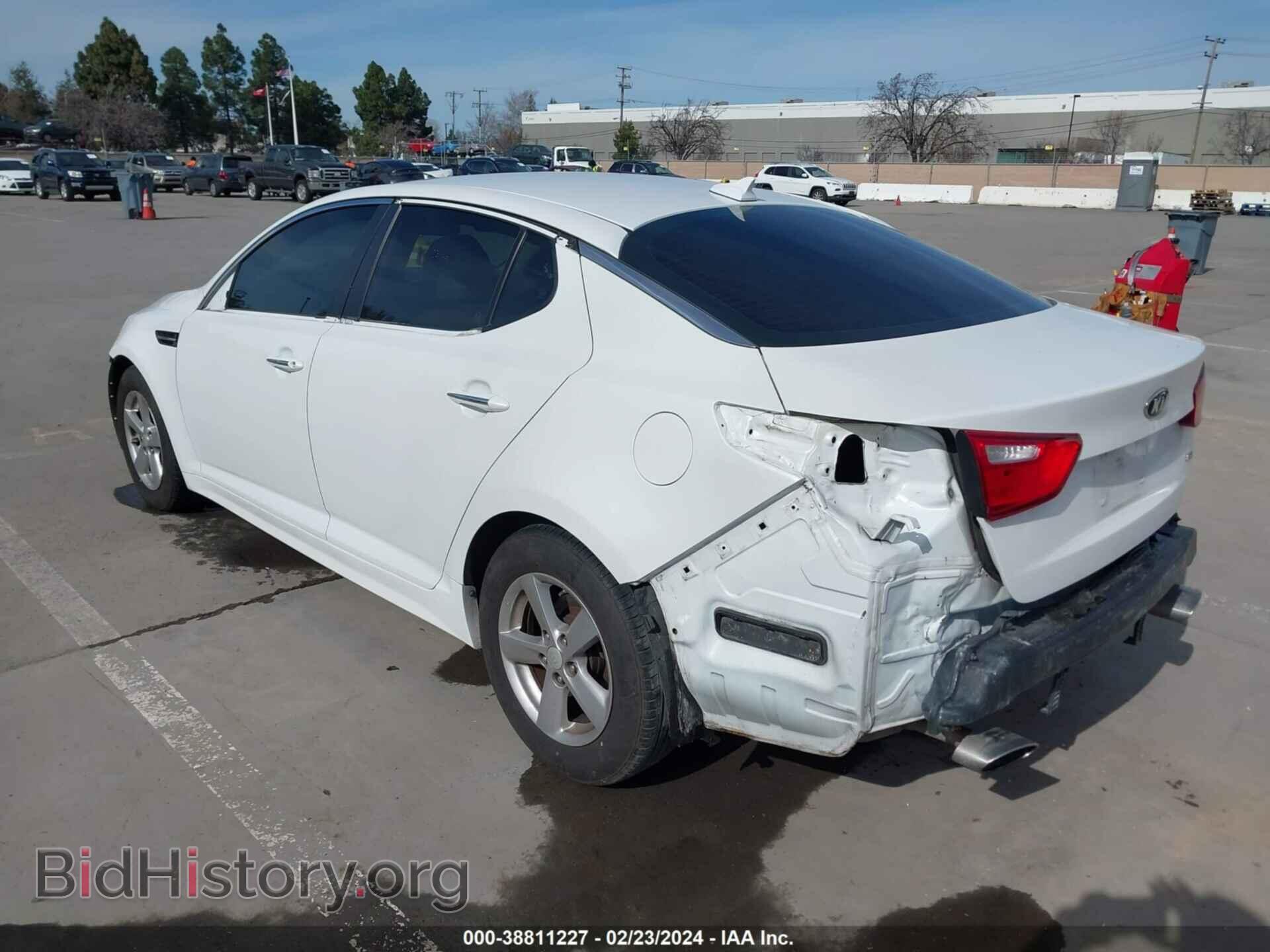 2014 KIA OPTIMA - VIN: 5XXGM4A70EG342737 - Фото 3