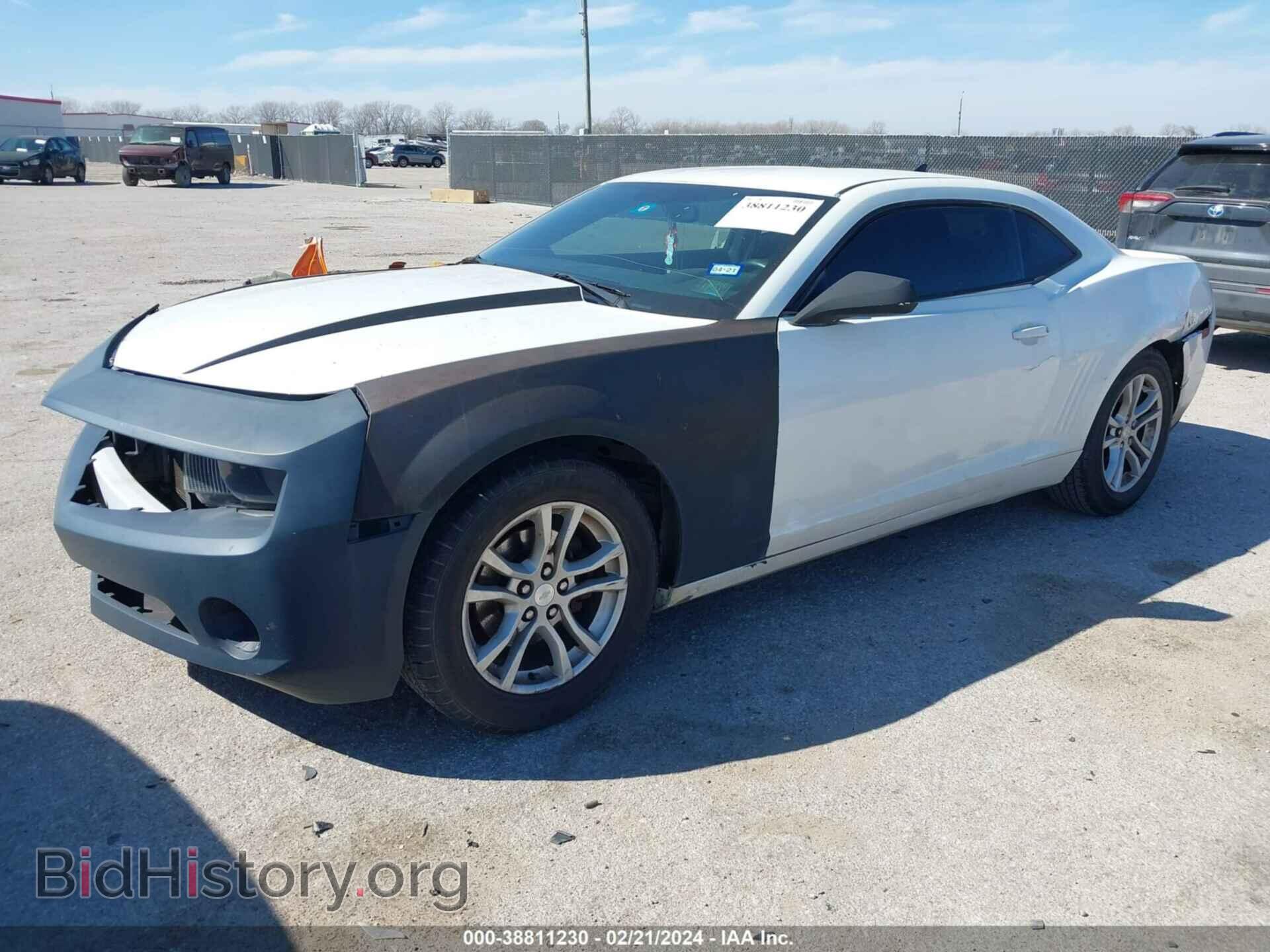 2013 CHEVROLET CAMARO - VIN: 2G1FB1E31D9132735 - Фото 2