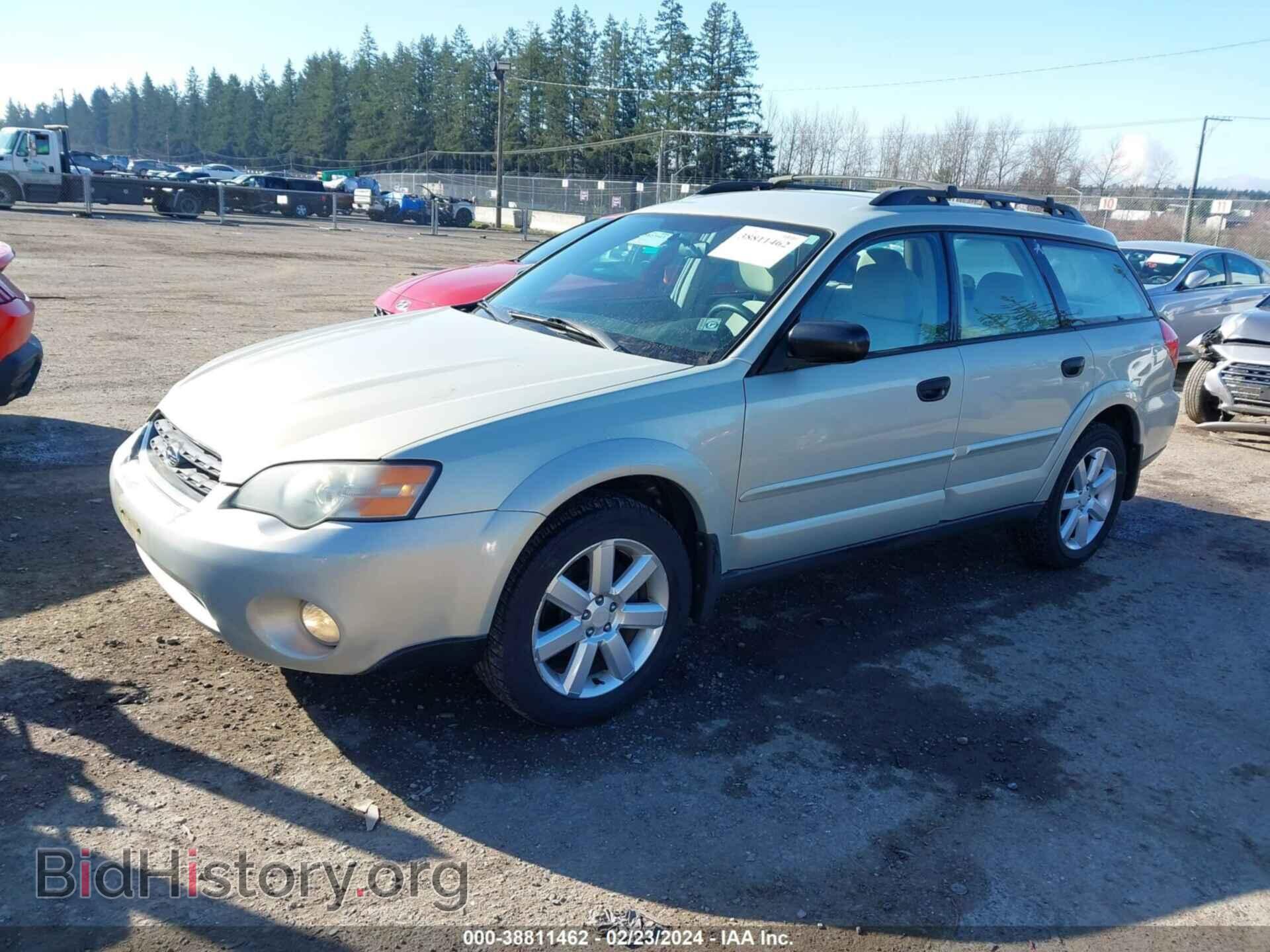 2006 SUBARU OUTBACK - VIN: 4S4BP61C967333387 - Фото 2