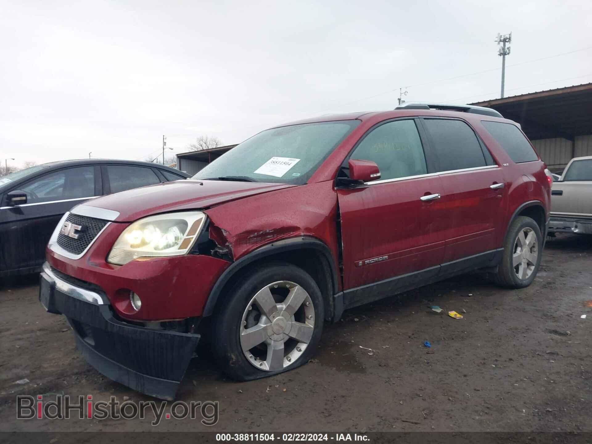 2007 GMC ACADIA - VIN: 1GKEV33737J163056 - Фото 2