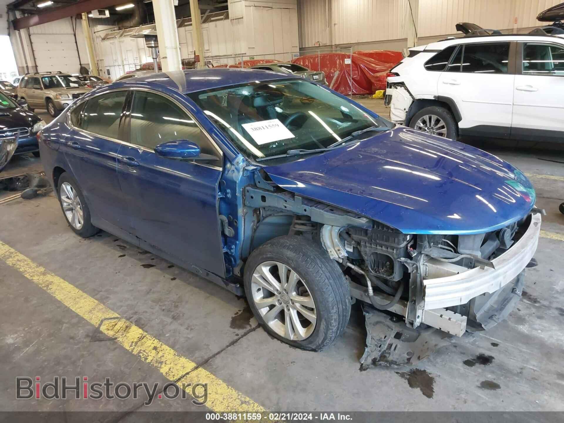 Фотография 1C3CCCAB2FN620905 - CHRYSLER 200 2015