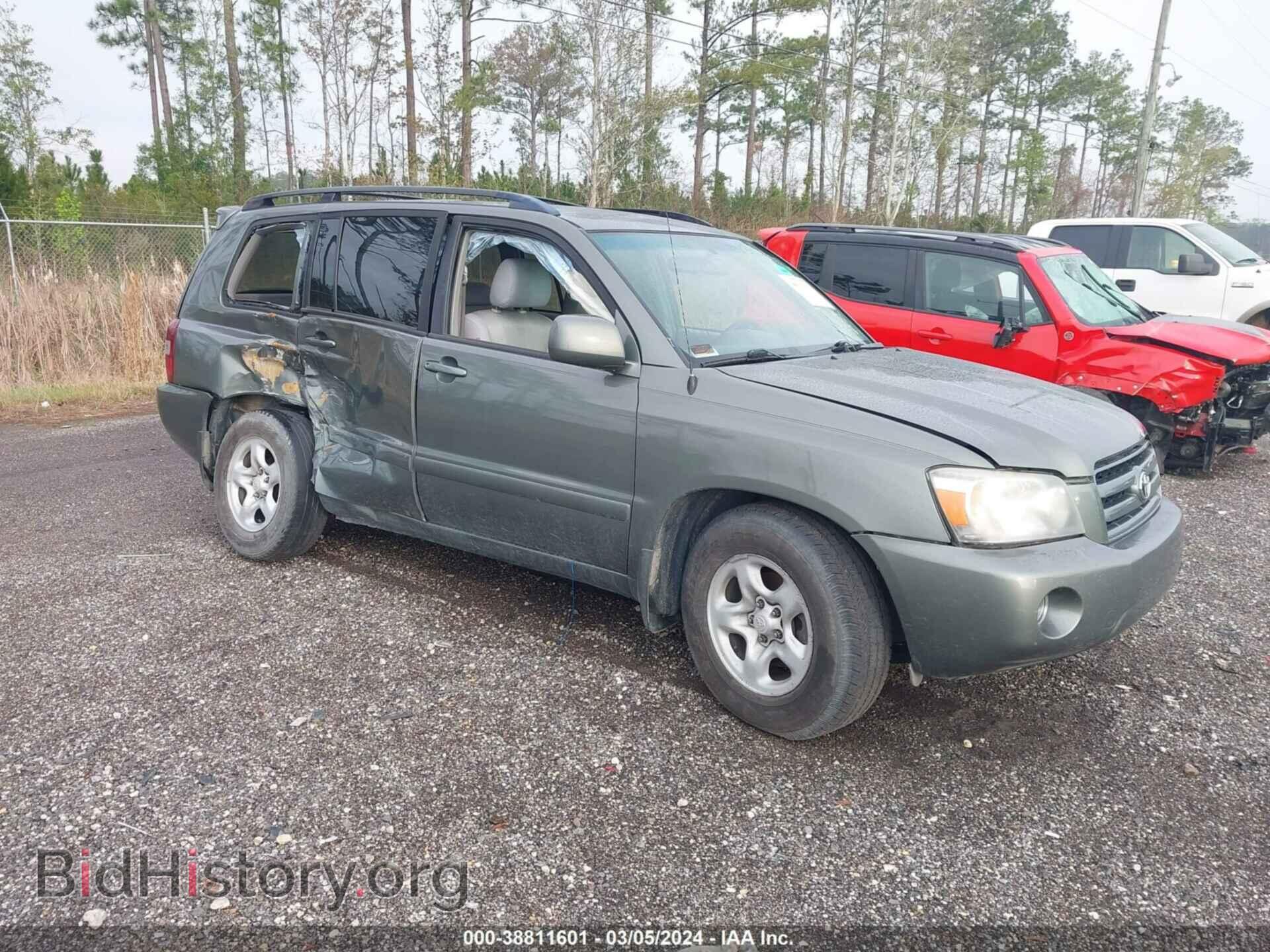Фотография JTEGD21A170161663 - TOYOTA HIGHLANDER 2007