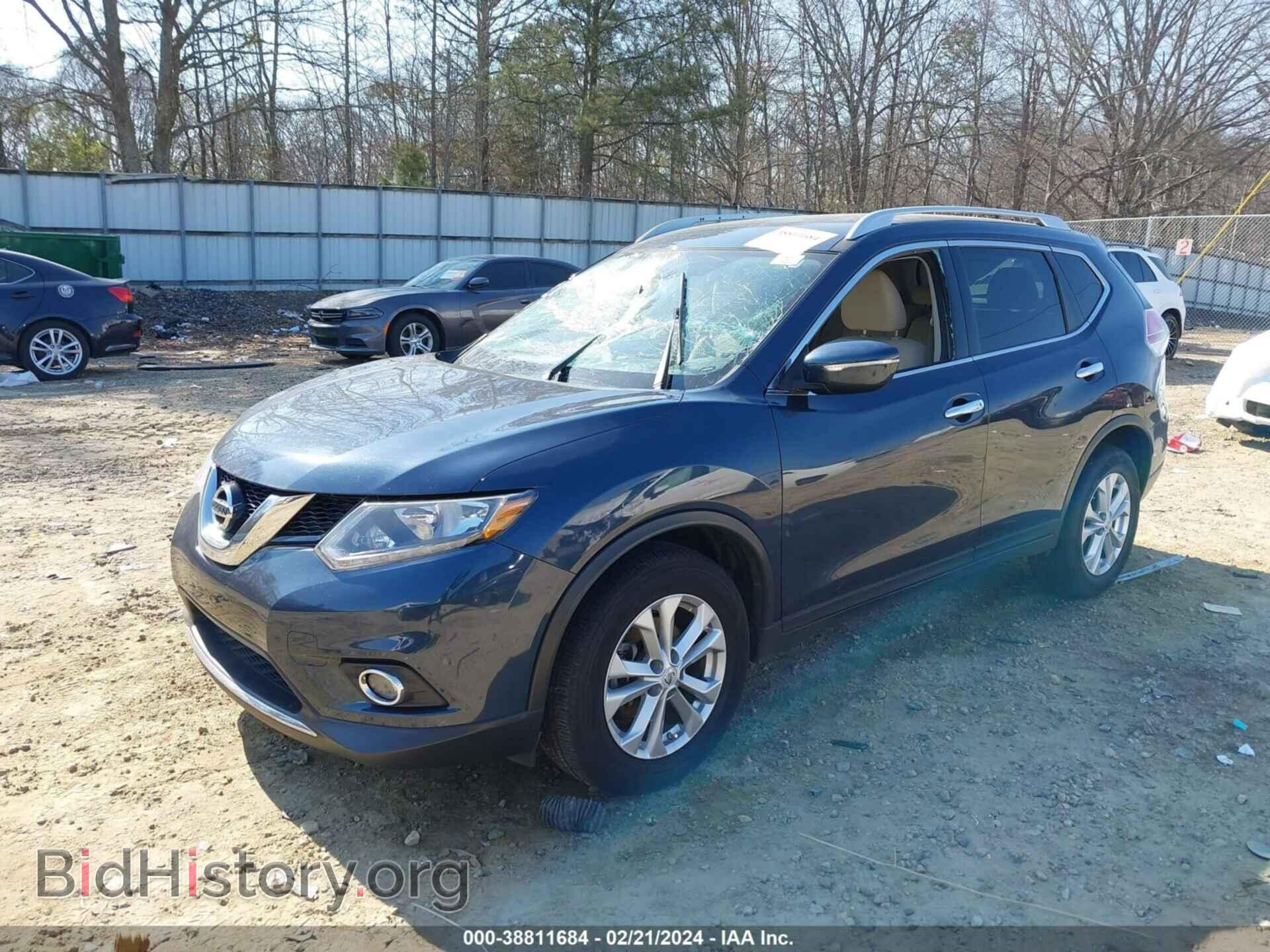 2015 NISSAN ROGUE - VIN: KNMAT2MT9FP582644 - Фото 2