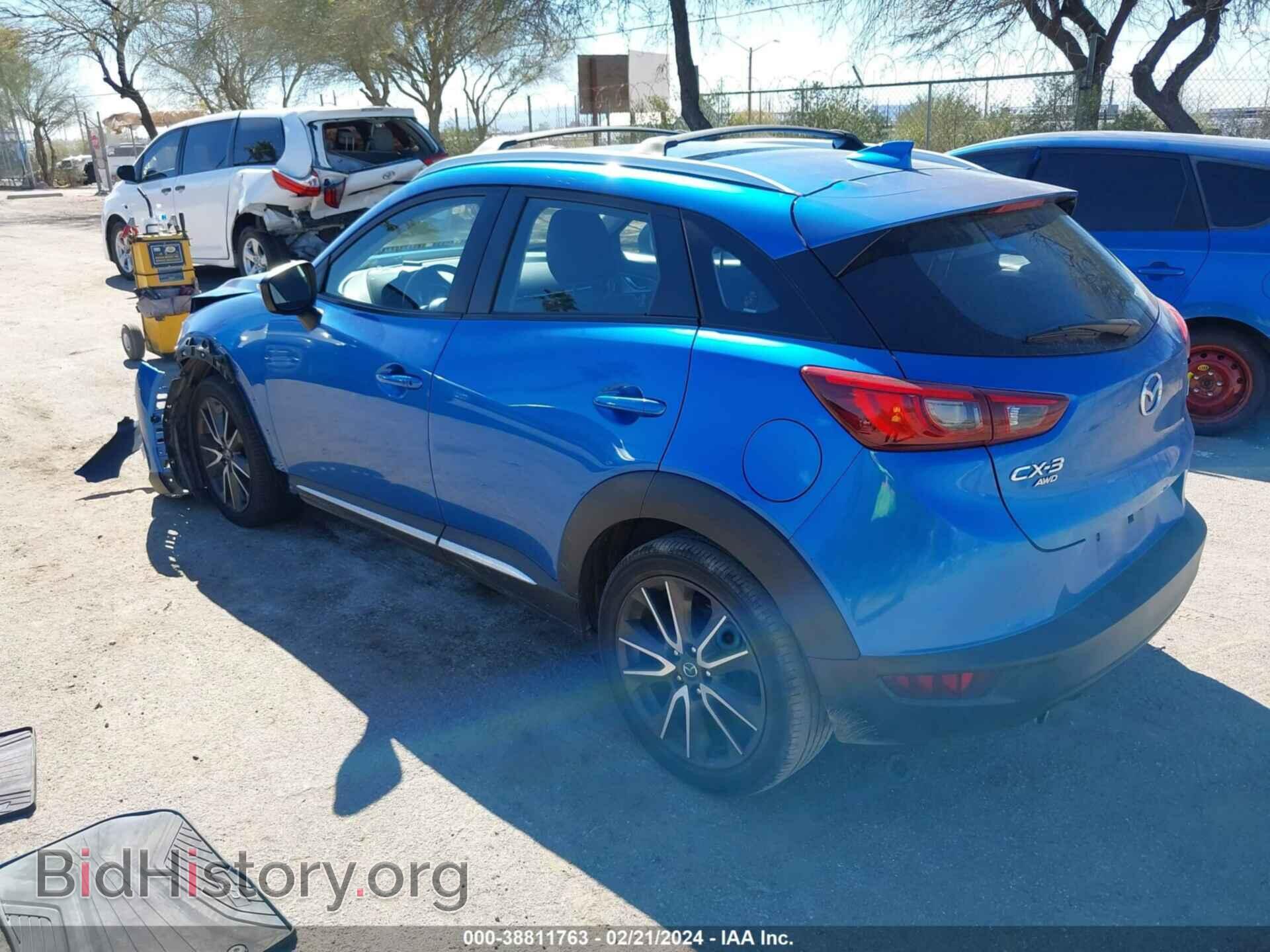 2016 MAZDA CX-3 - VIN: JM1DKBD77G0121598 - Фото 3