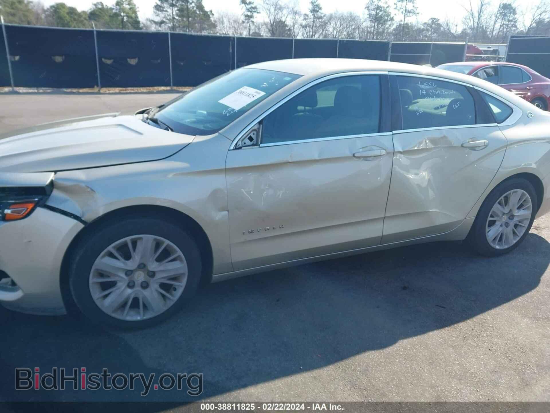 2014 CHEVROLET IMPALA - VIN: 2G11Y5SL1E9149637 - Фото 6