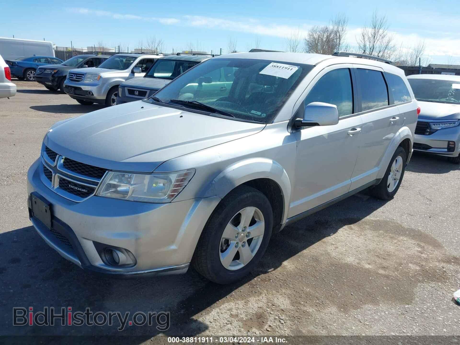 2011 DODGE JOURNEY - VIN: 3D4PH1FG2BT552903 - Фото 2