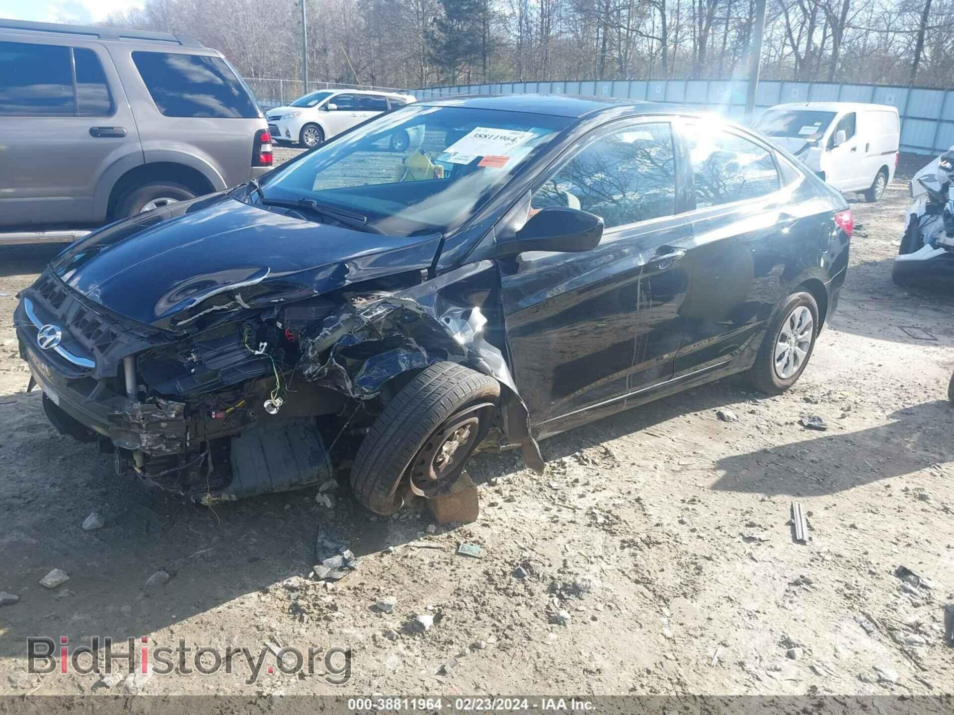 2015 HYUNDAI ACCENT - VIN: KMHCT4AE4FU906249 - Фото 2