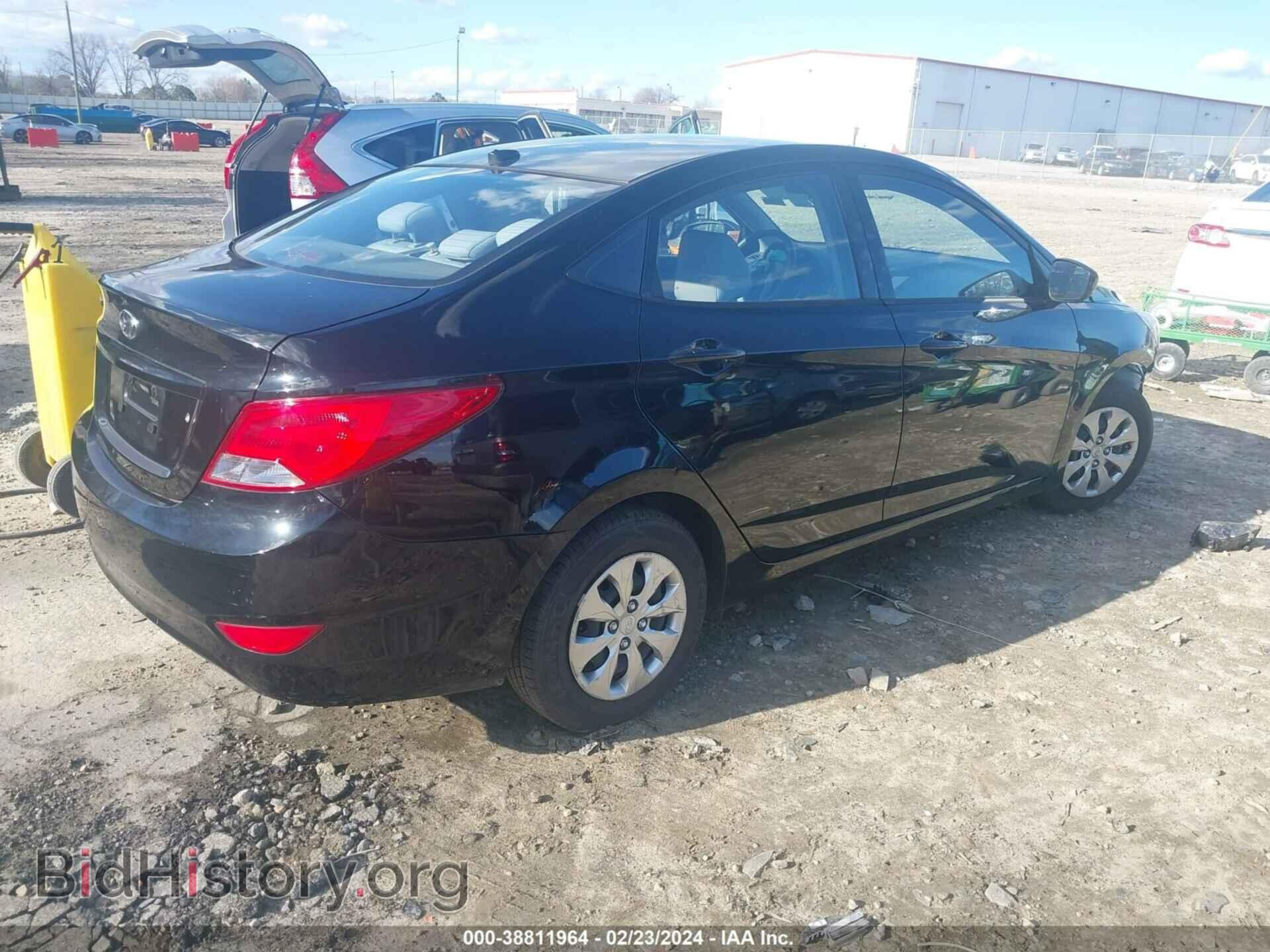 2015 HYUNDAI ACCENT - VIN: KMHCT4AE4FU906249 - Фото 4