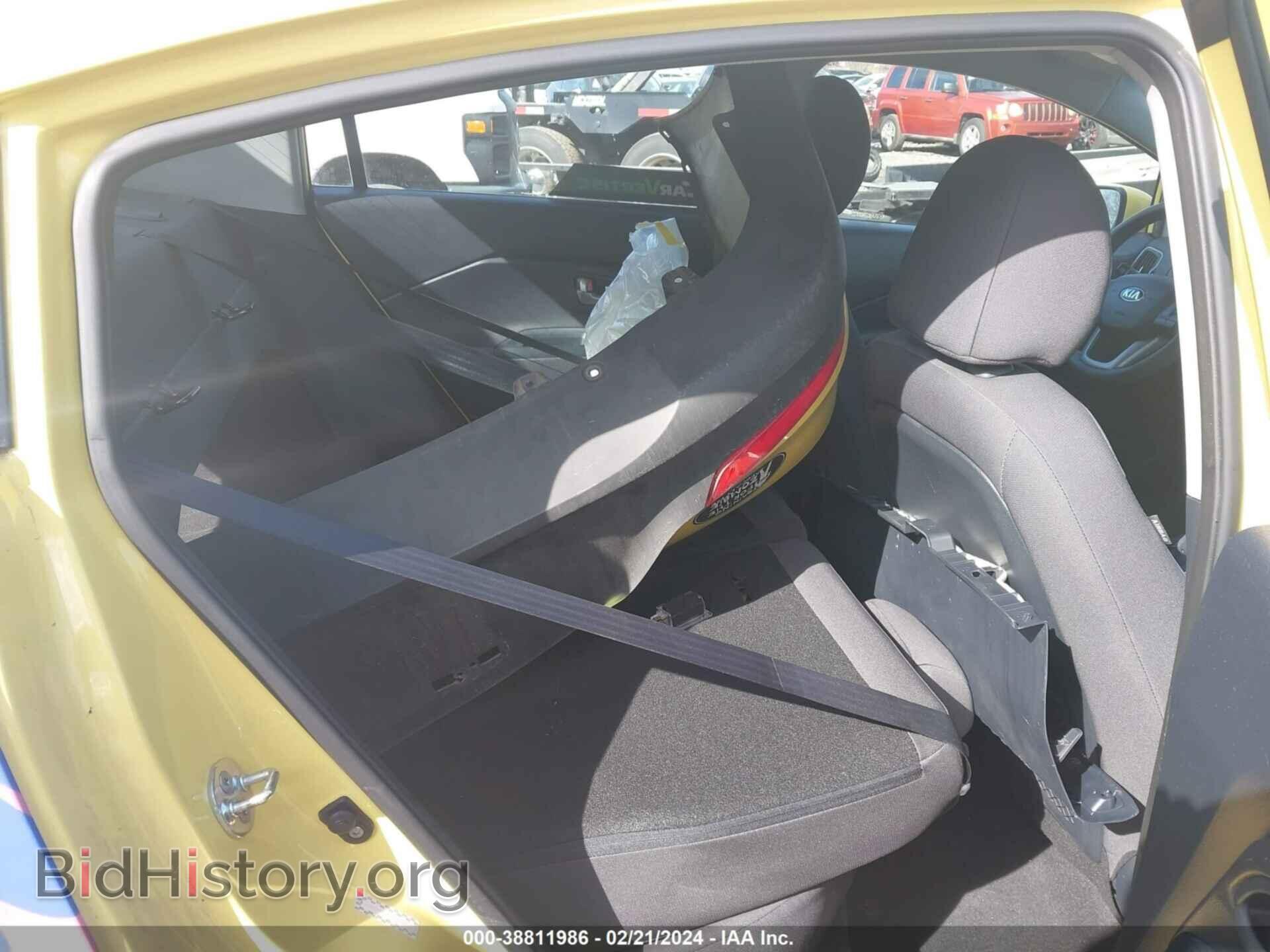 2016 KIA RIO - VIN: KNADM4A32G6604241 - Фото 8