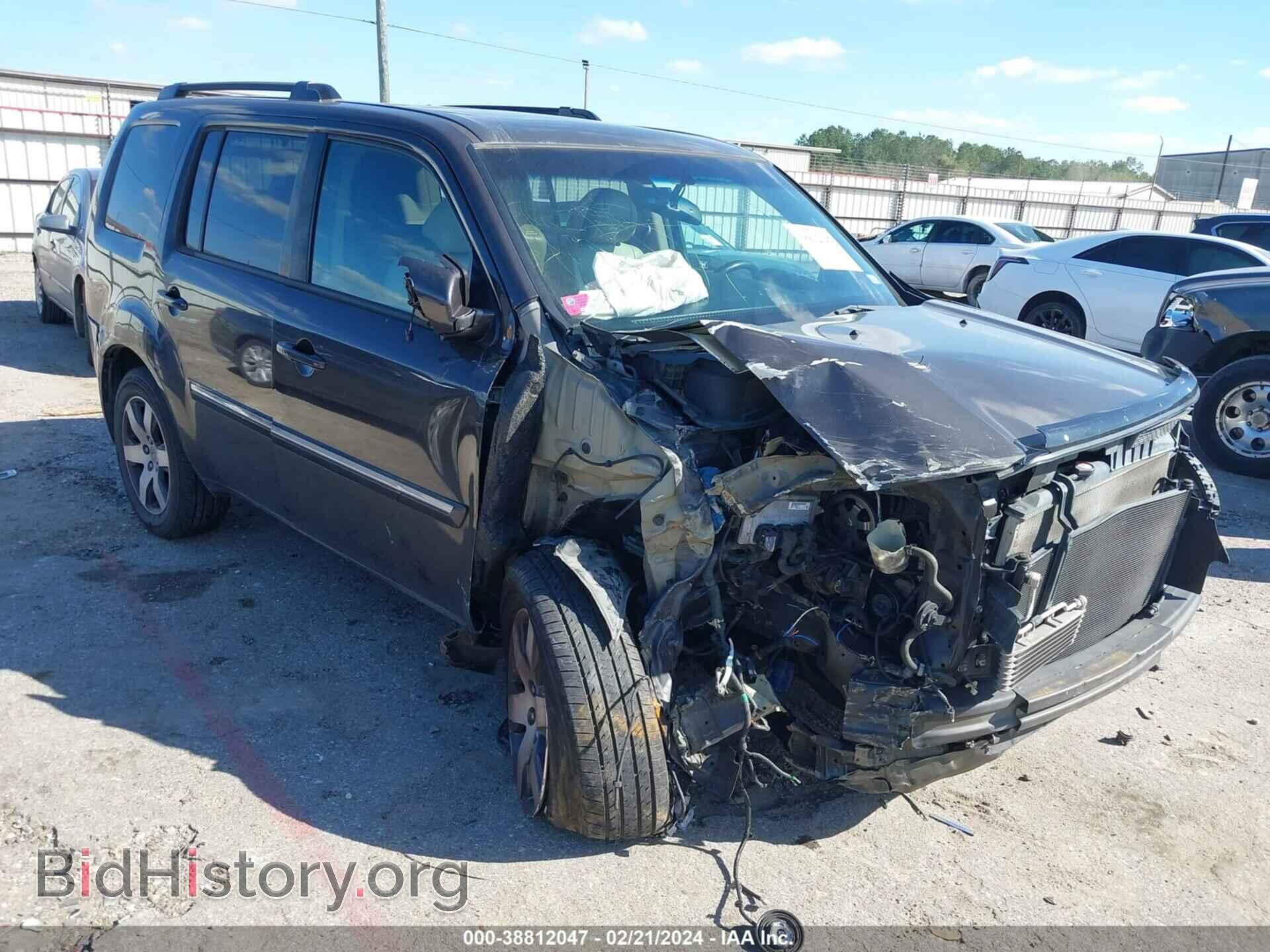 Photo 5FNYF4H94CB070022 - HONDA PILOT 2012
