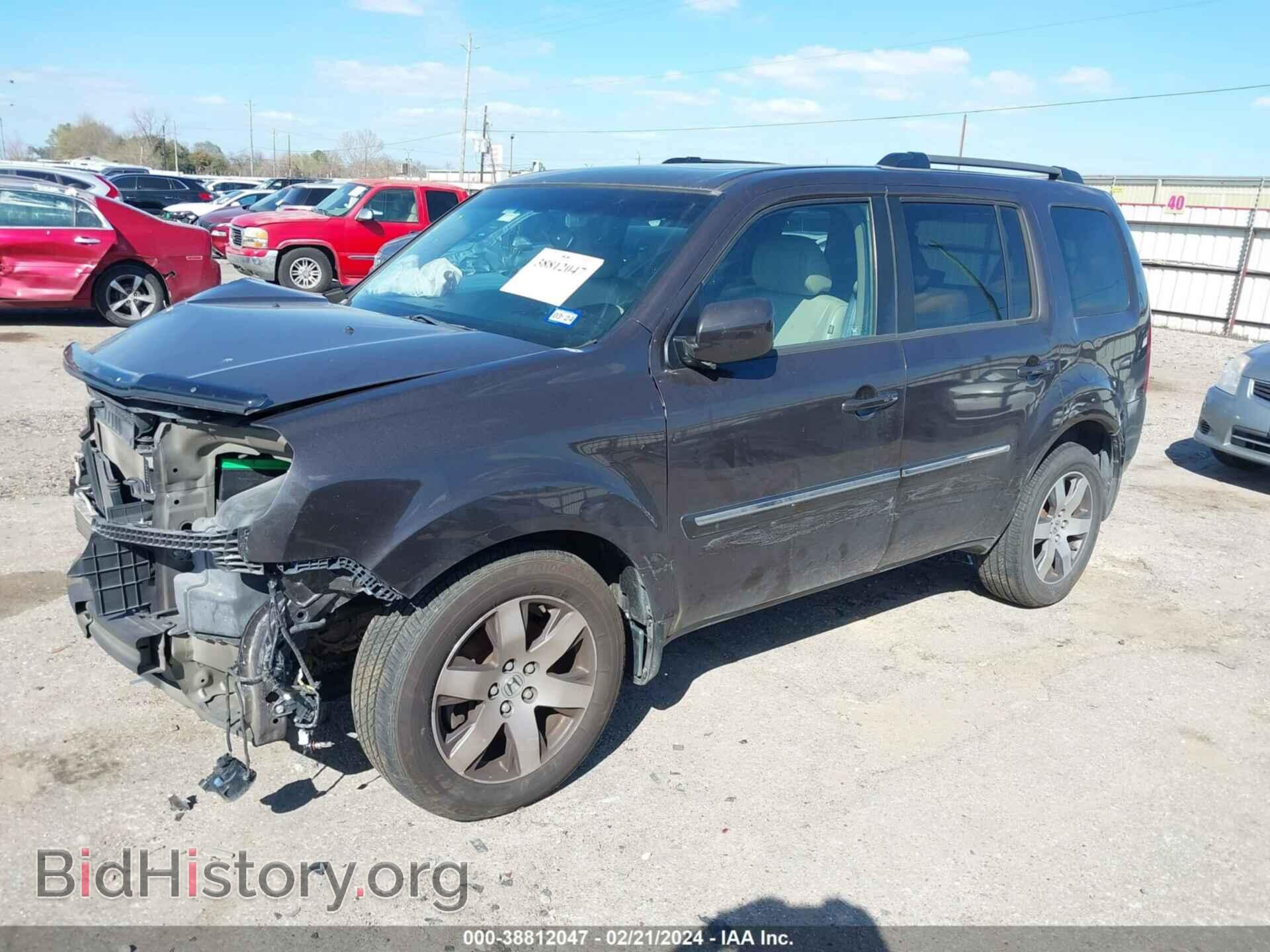 2012 HONDA PILOT - VIN: 5FNYF4H94CB070022 - Photo 2