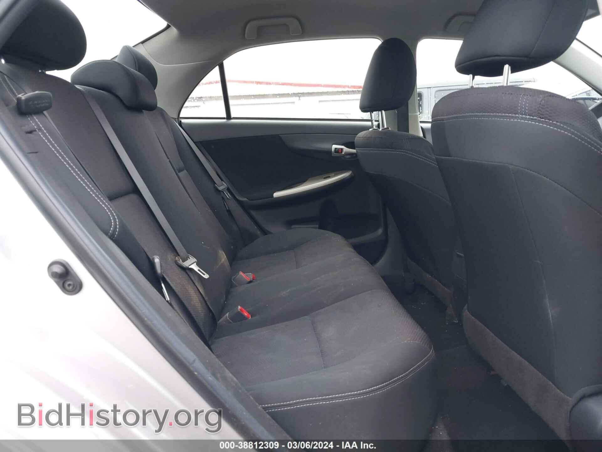 2012 TOYOTA COROLLA - VIN: 2T1BU4EE8CC777903 - Фото 8