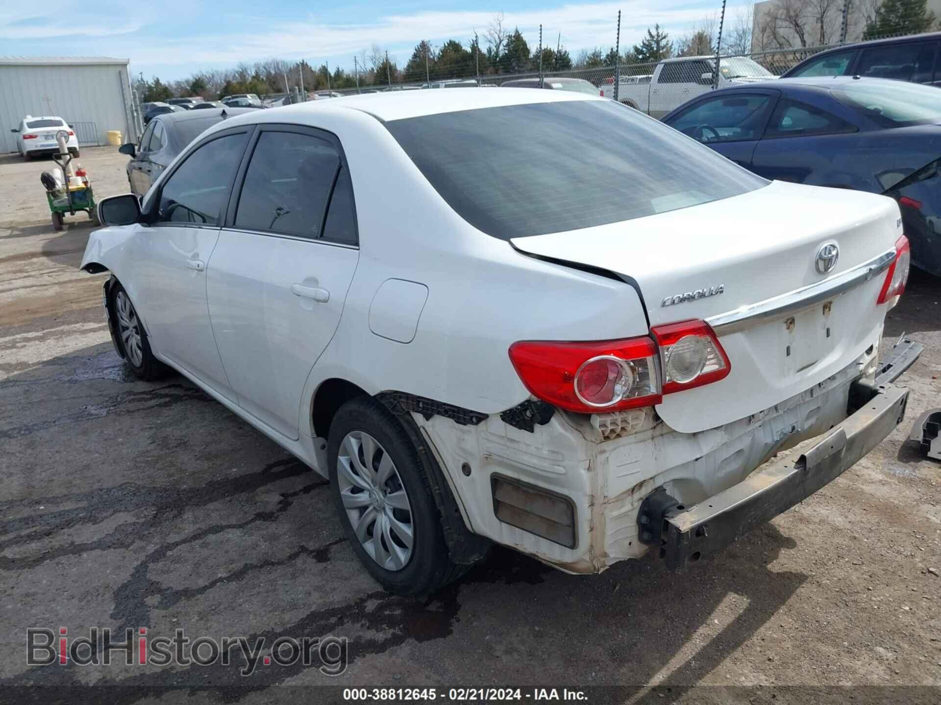 2013 TOYOTA COROLLA - VIN: 5YFBU4EE5DP224157 - Фото 3