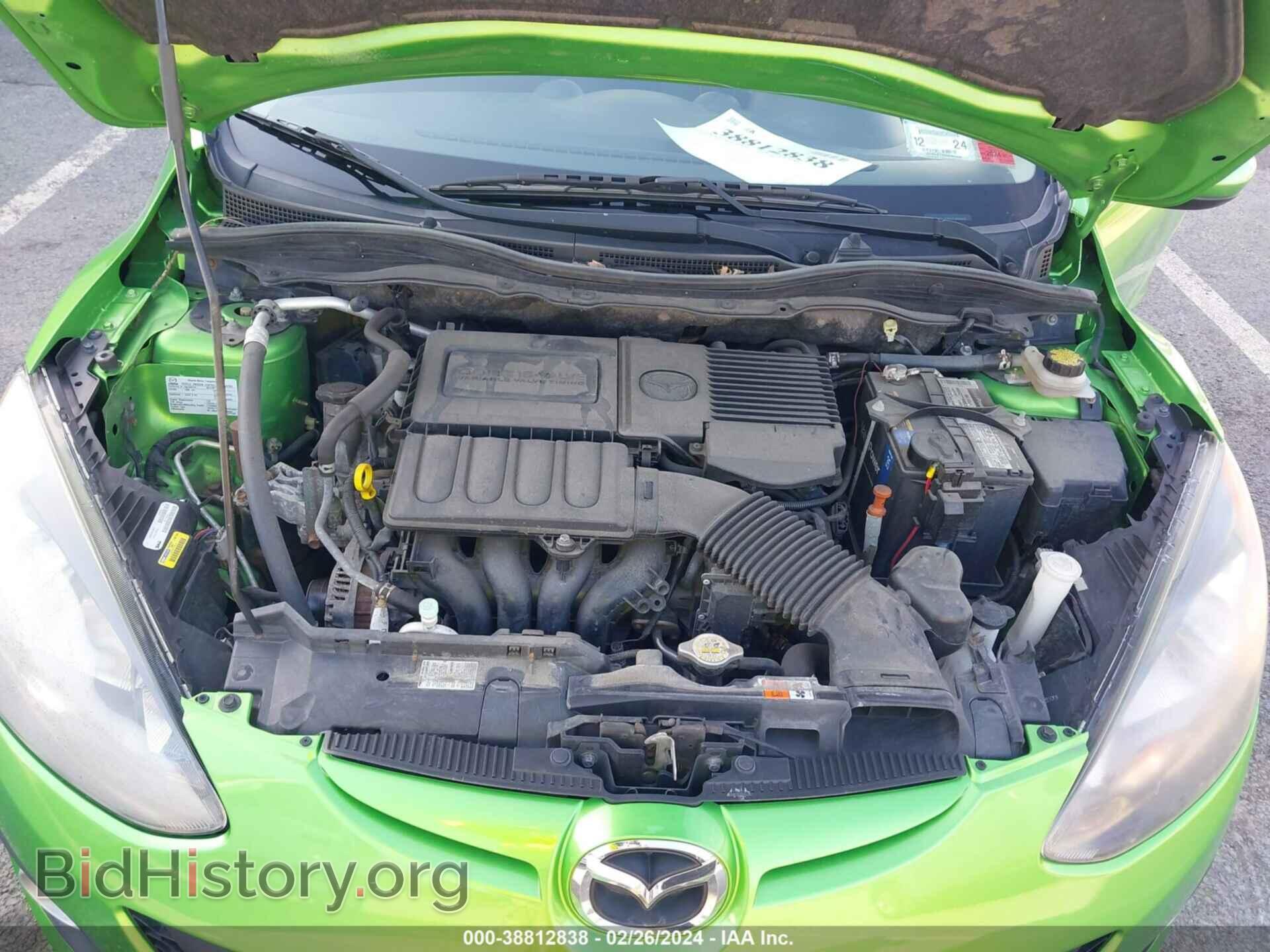 2012 MAZDA MAZDA2 - VIN: JM1DE1LZ3C0145363 - Фото 10