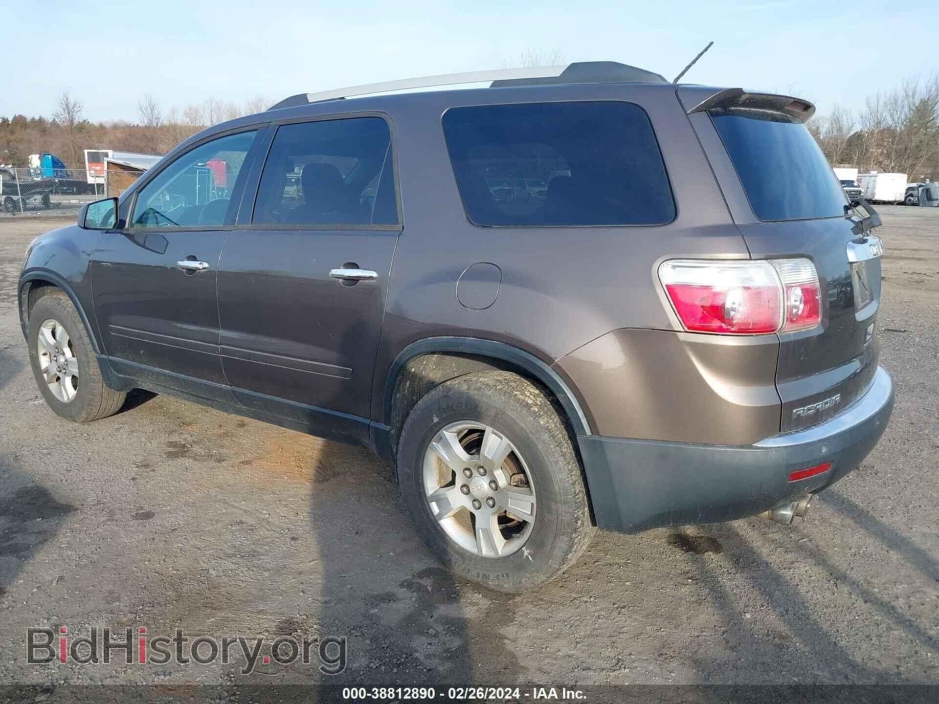 2010 GMC ACADIA - VIN: 1GKLVLED3AJ256533 - Фото 3