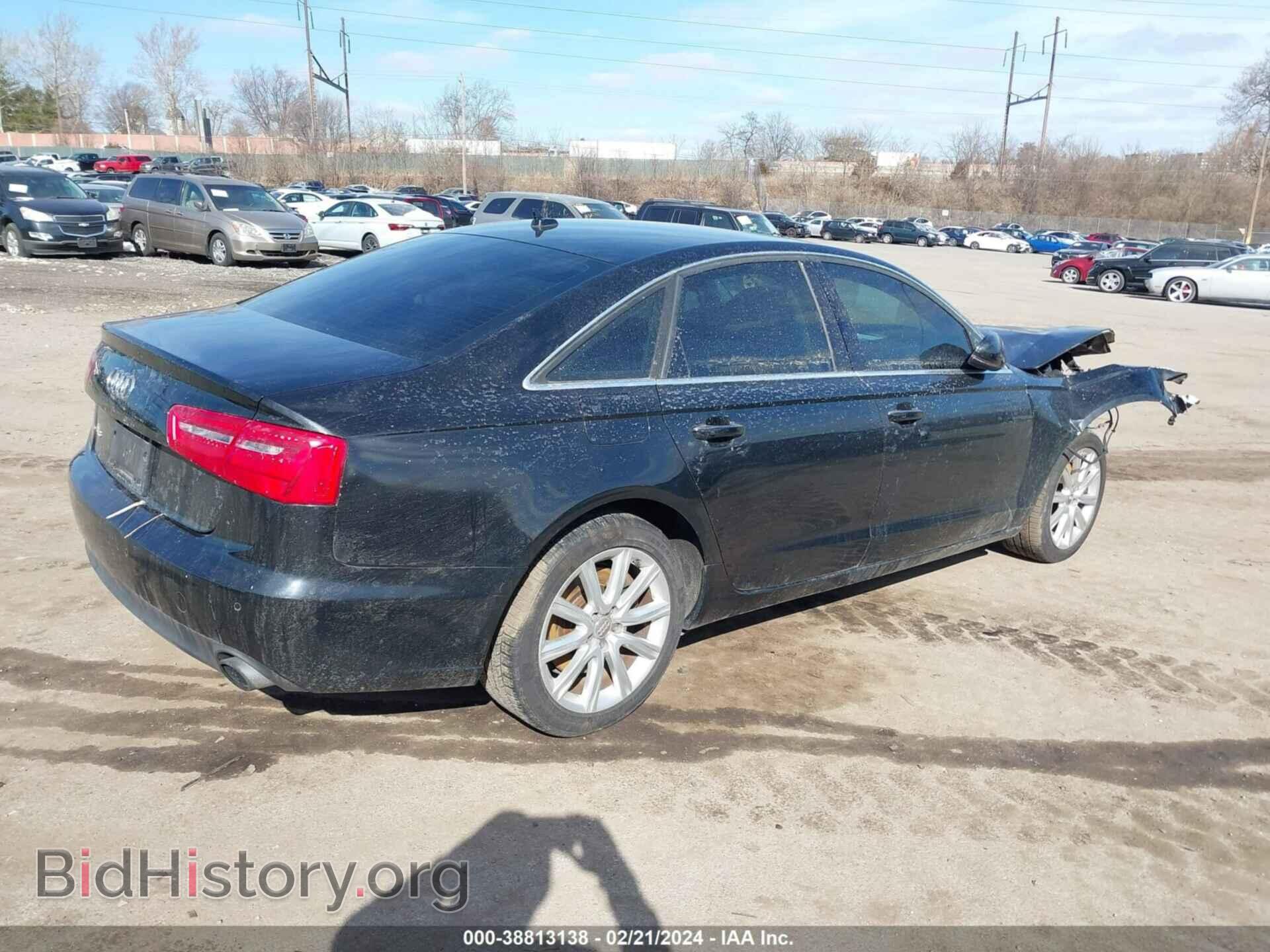 2014 AUDI A6 - VIN: WAUGFAFC3EN109225 - Фото 4
