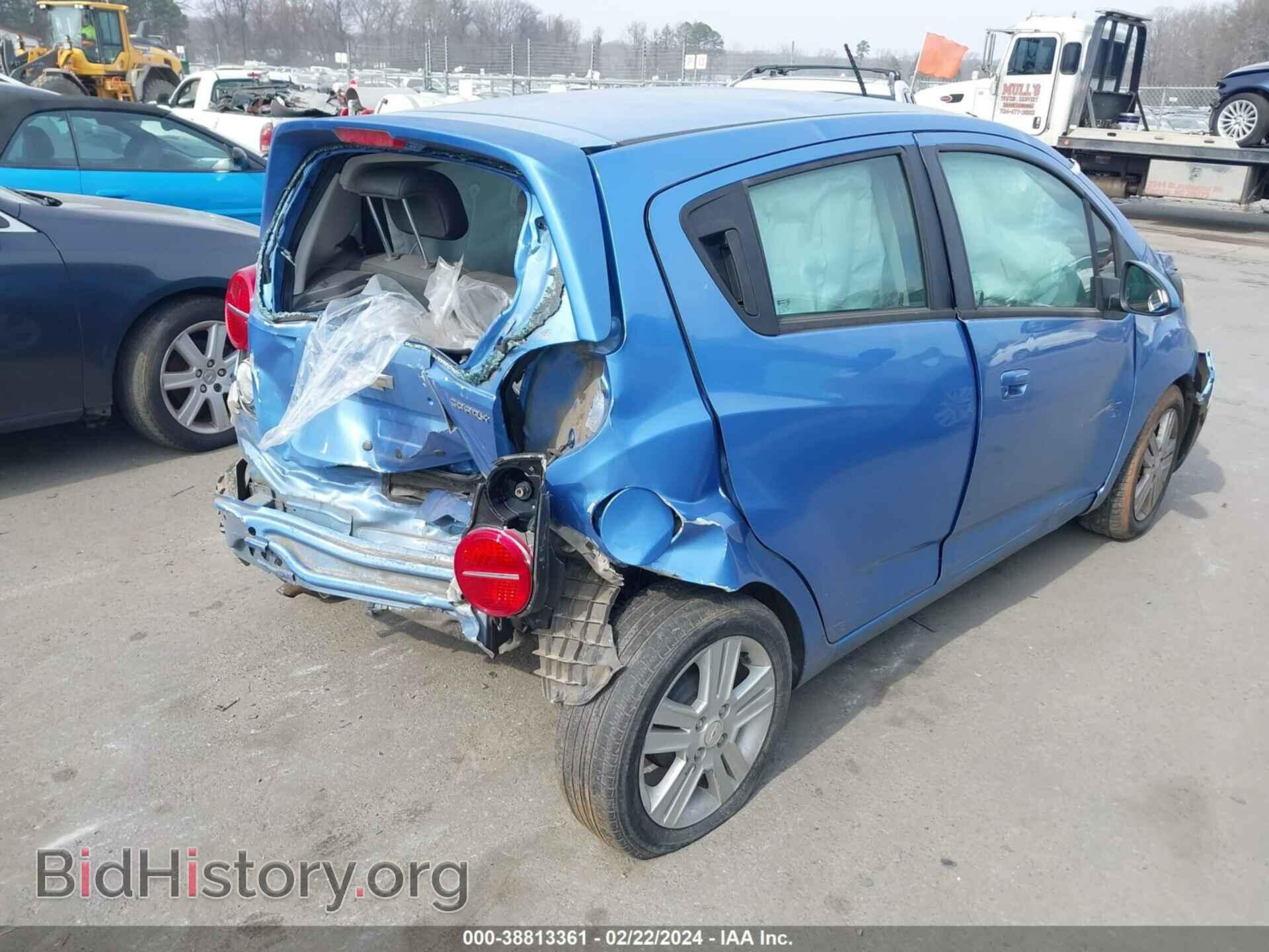 2013 CHEVROLET SPARK - VIN: KL8CB6S9XDC528079 - Фото 4