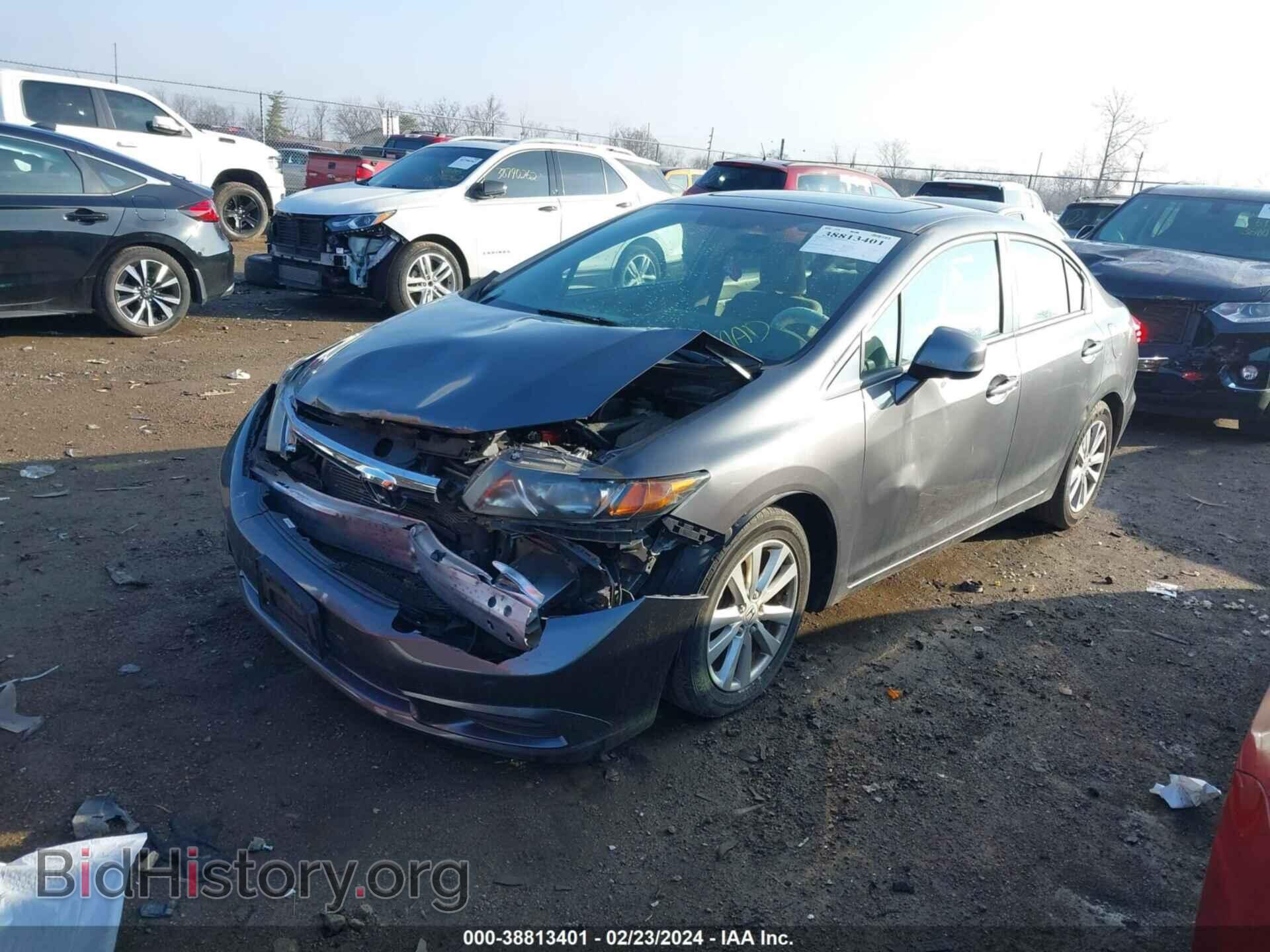 2012 HONDA CIVIC - VIN: 19XFB2F86CE019371 - Photo 2