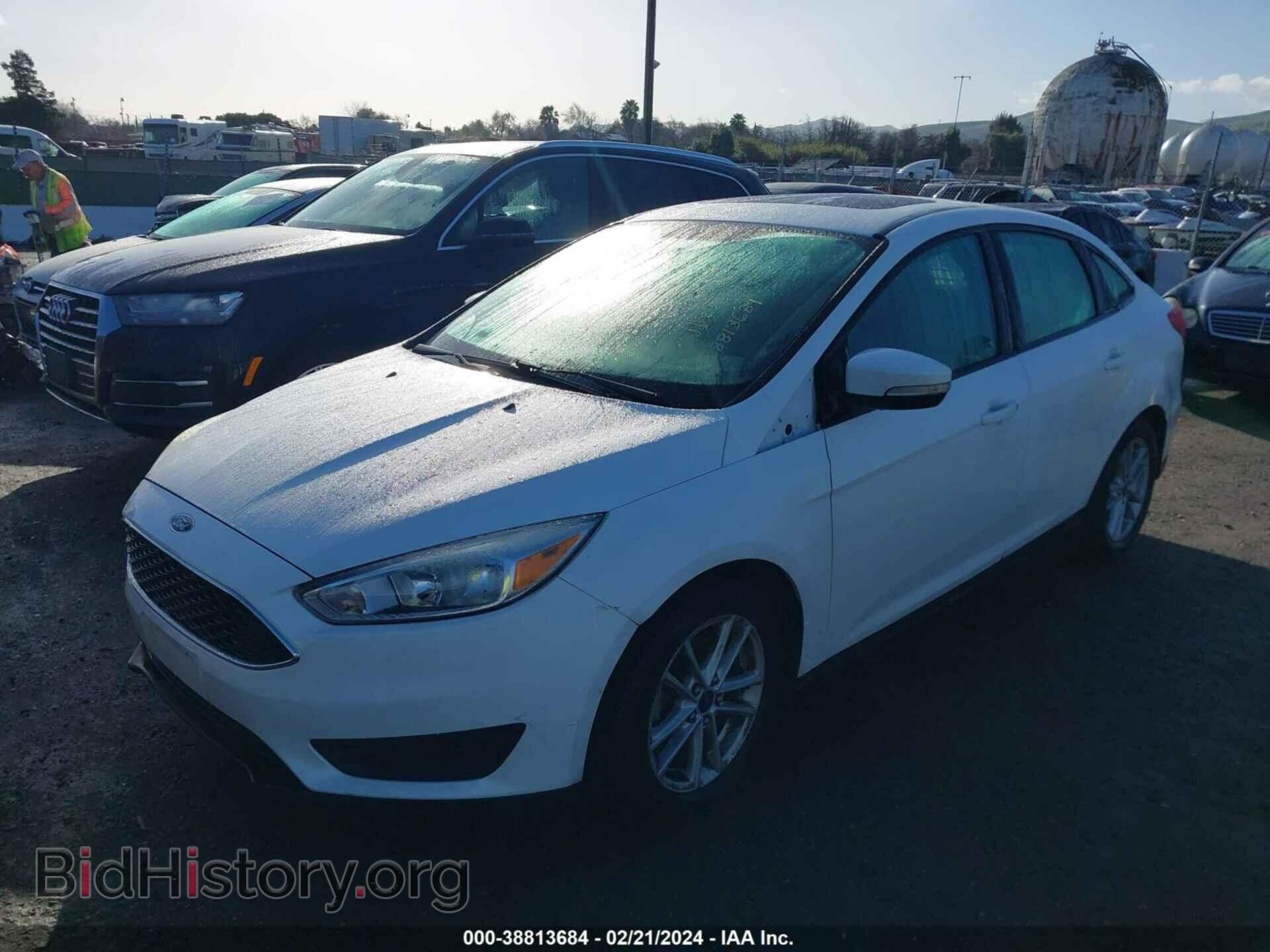 2015 FORD FOCUS - VIN: 1FADP3F22FL206389 - Фото 2