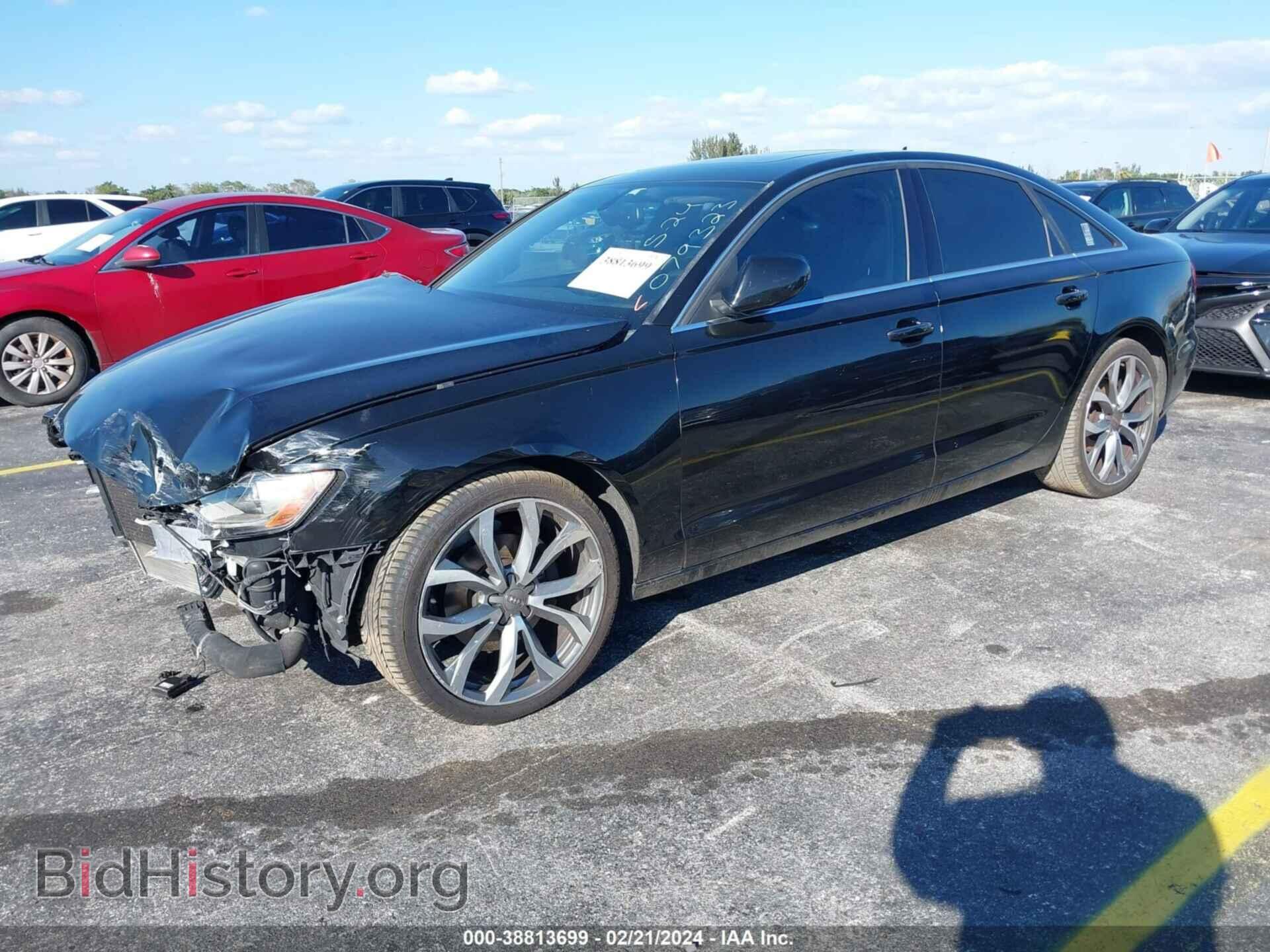 2013 AUDI A6 - VIN: WAUGFAFC7DN079323 - Фото 2