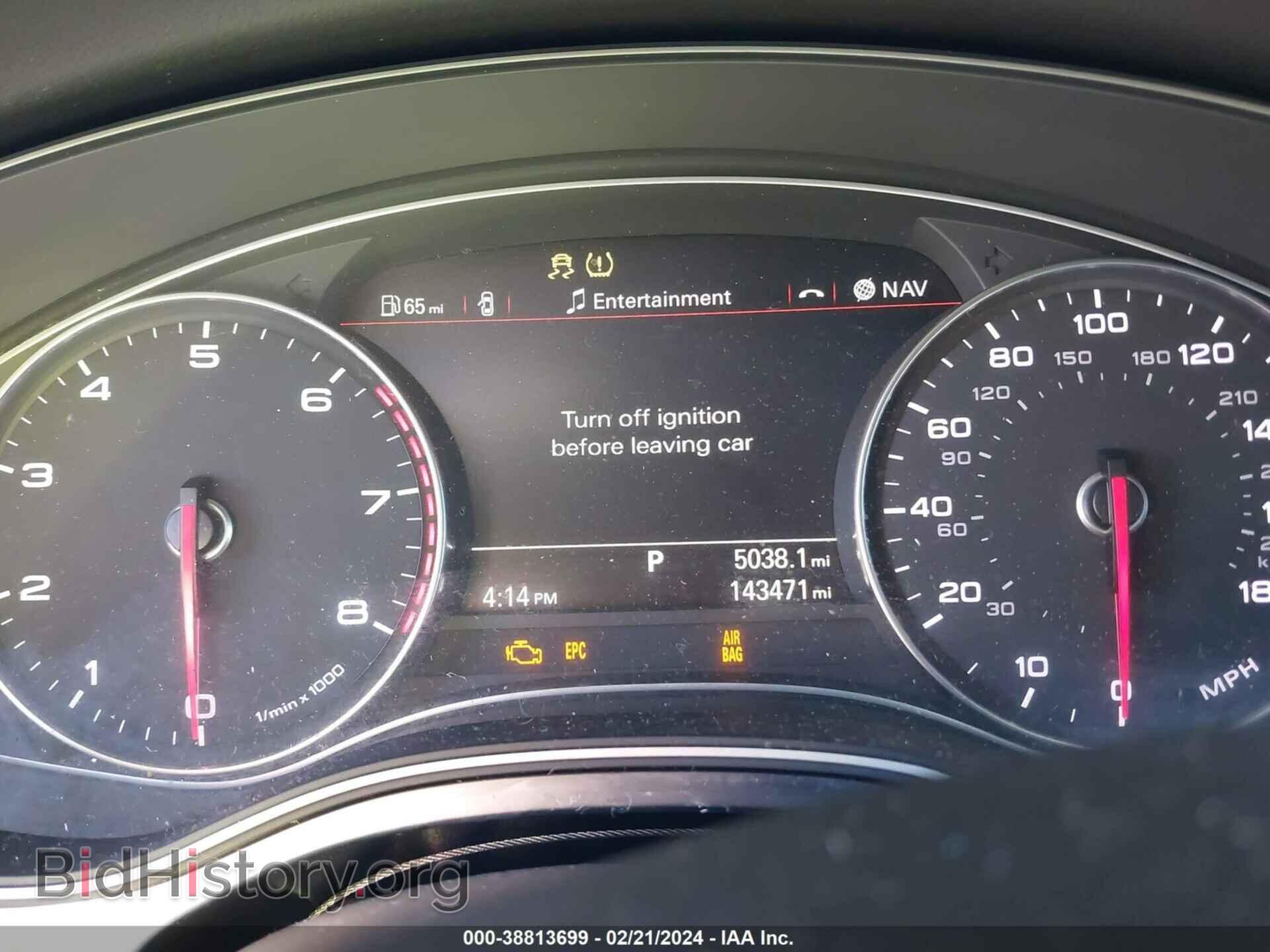2013 AUDI A6 - VIN: WAUGFAFC7DN079323 - Фото 7