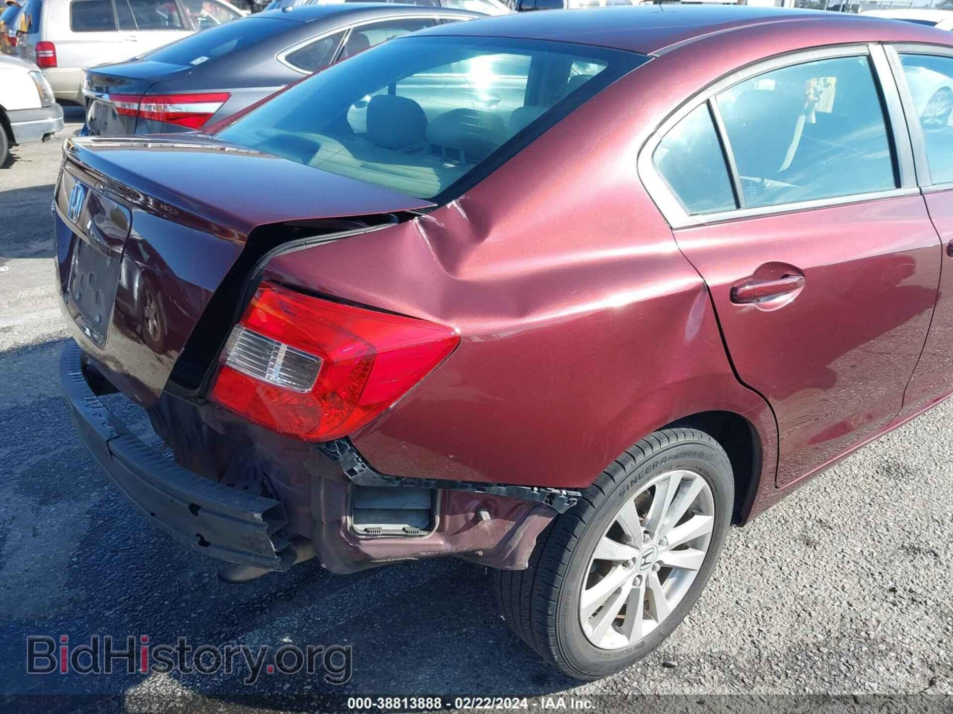 2012 HONDA CIVIC - VIN: 19XFB2F83CE372280 - Фото 6